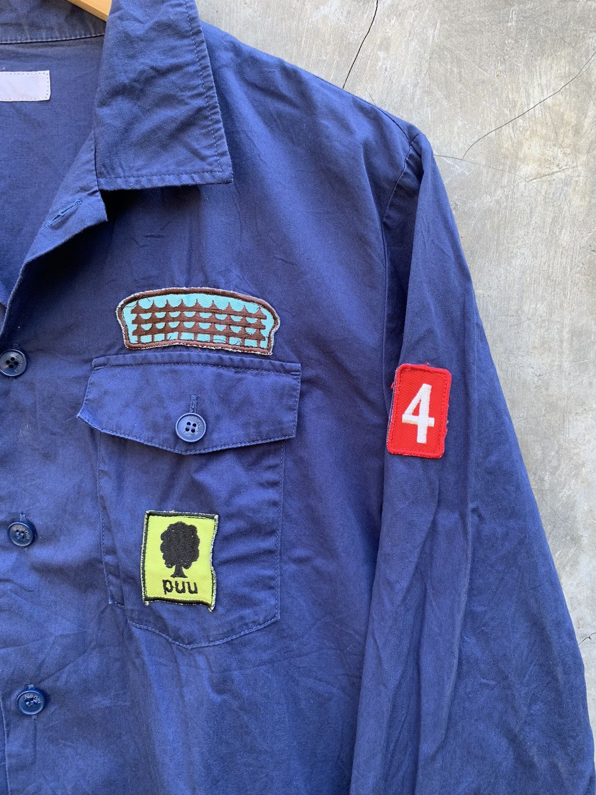 Issey Miyake × Japanese Brand × Ne-Net 2000s Ne-net by Issey Miyake Double Pocket Shirt Size US M / EU 48-50 / 2 - 5 Thumbnail