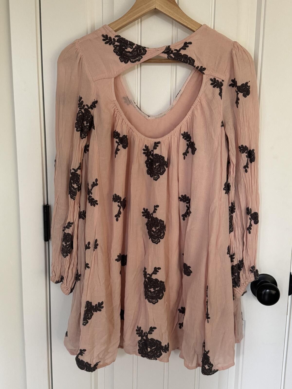 Free People Free People XS Emma Floral Embroidered Size XS / US 0-2 / IT 36-38 - 5 Thumbnail