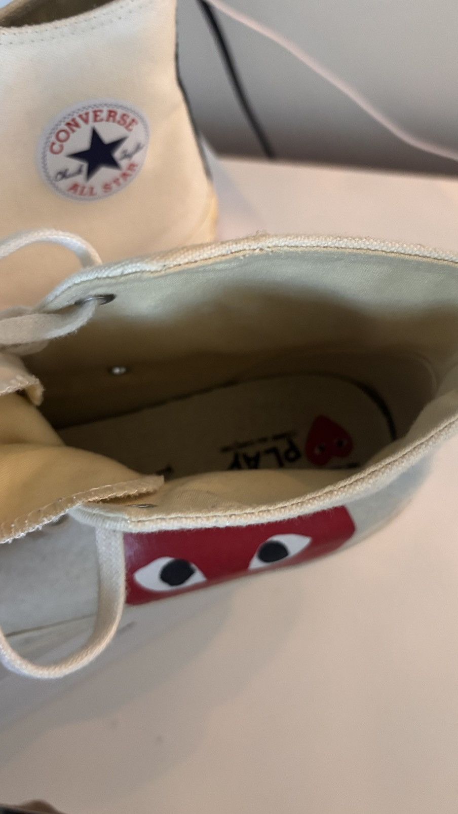 Comme des Garcons PLAY × Converse Converse X Comme des Garçons Play Size US 12 / EU 45 - 6 Thumbnail