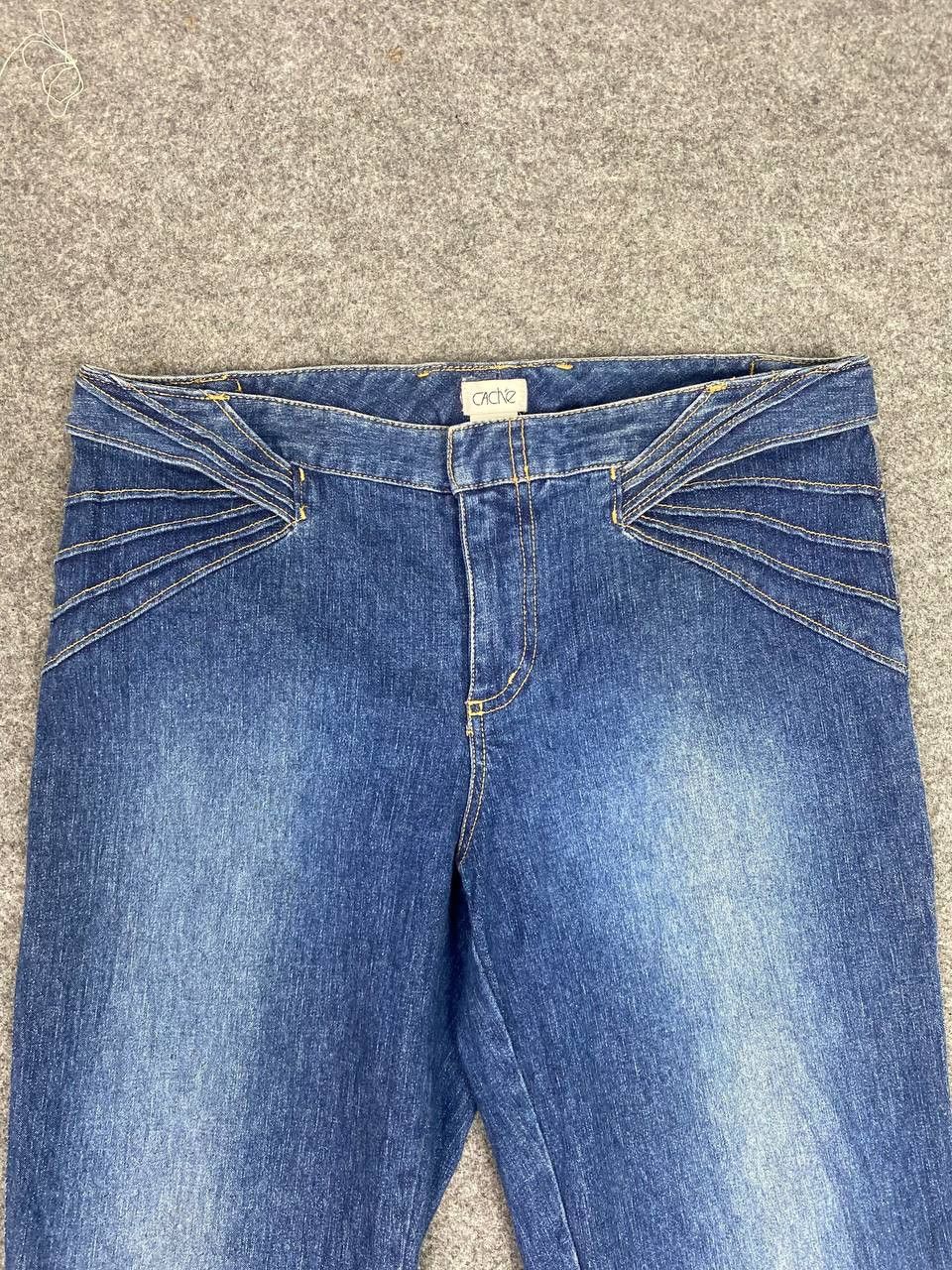 Japanese Brand japanese brand bootcut flare denim nice design Size 33" - 5 Thumbnail