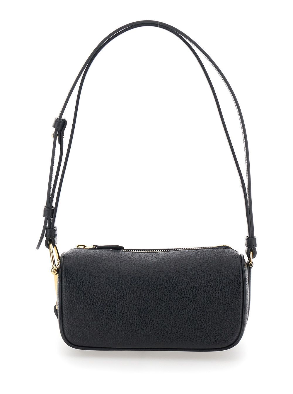 Gucci 'Half Horsebit' Black Mini Bag with Half Horsebit and Adjustable and Removable Strap in Grained Leather Women Size ONE SIZE - 1 Thumbnail
