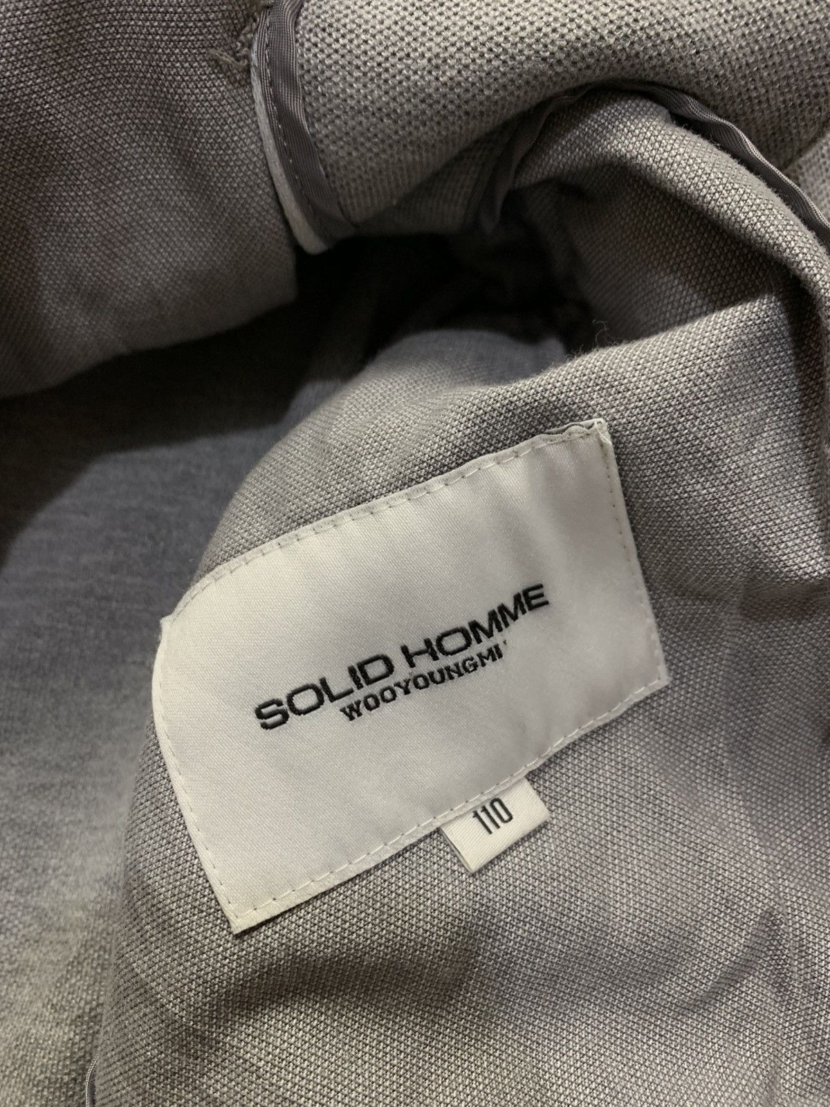 Solid Homme 🐍 Solid Homme Wooyoungmi Paris Casual Blazer Size 46R - 10 Thumbnail