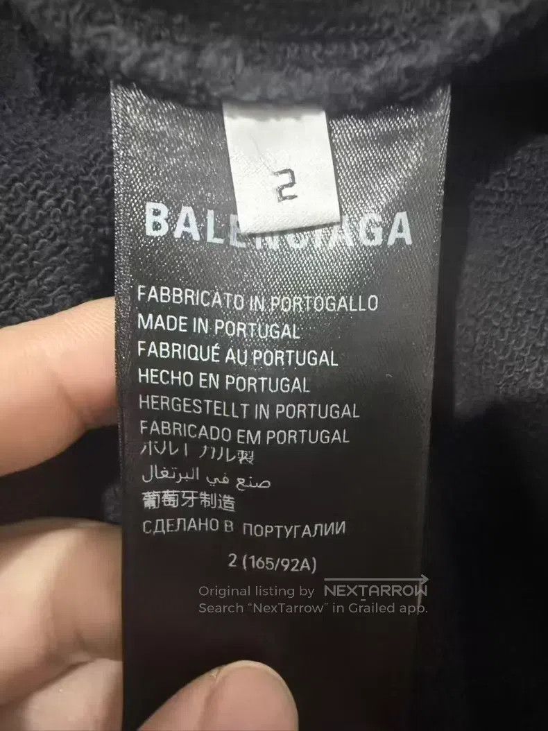 Balenciaga Balenciaga Black Dragon Year Limited Flame Sanskrit Hoodie Size US M / EU 48-50 / 2 - 5 Thumbnail