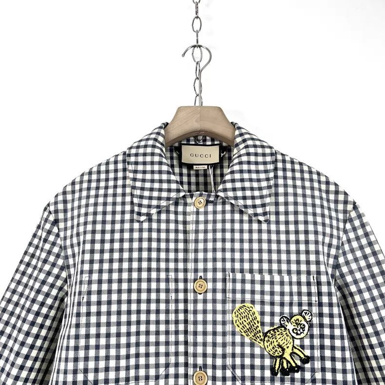Gucci Gucci Borderless Overture Series Blue and Yellow Squirrel Size US S / EU 44-46 / 1 - 3 Thumbnail