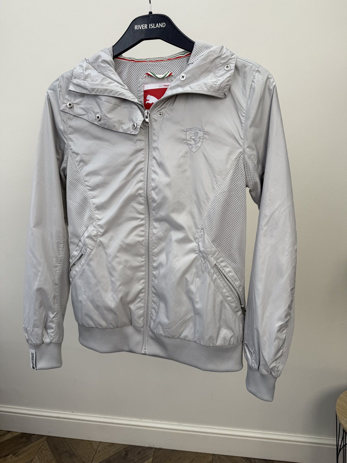 Ferrari Vintage Puma Ferrari Lightweight Hooded Jacket Windbreaker Size XS / US 0-2 / IT 36-38 - 4 Thumbnail