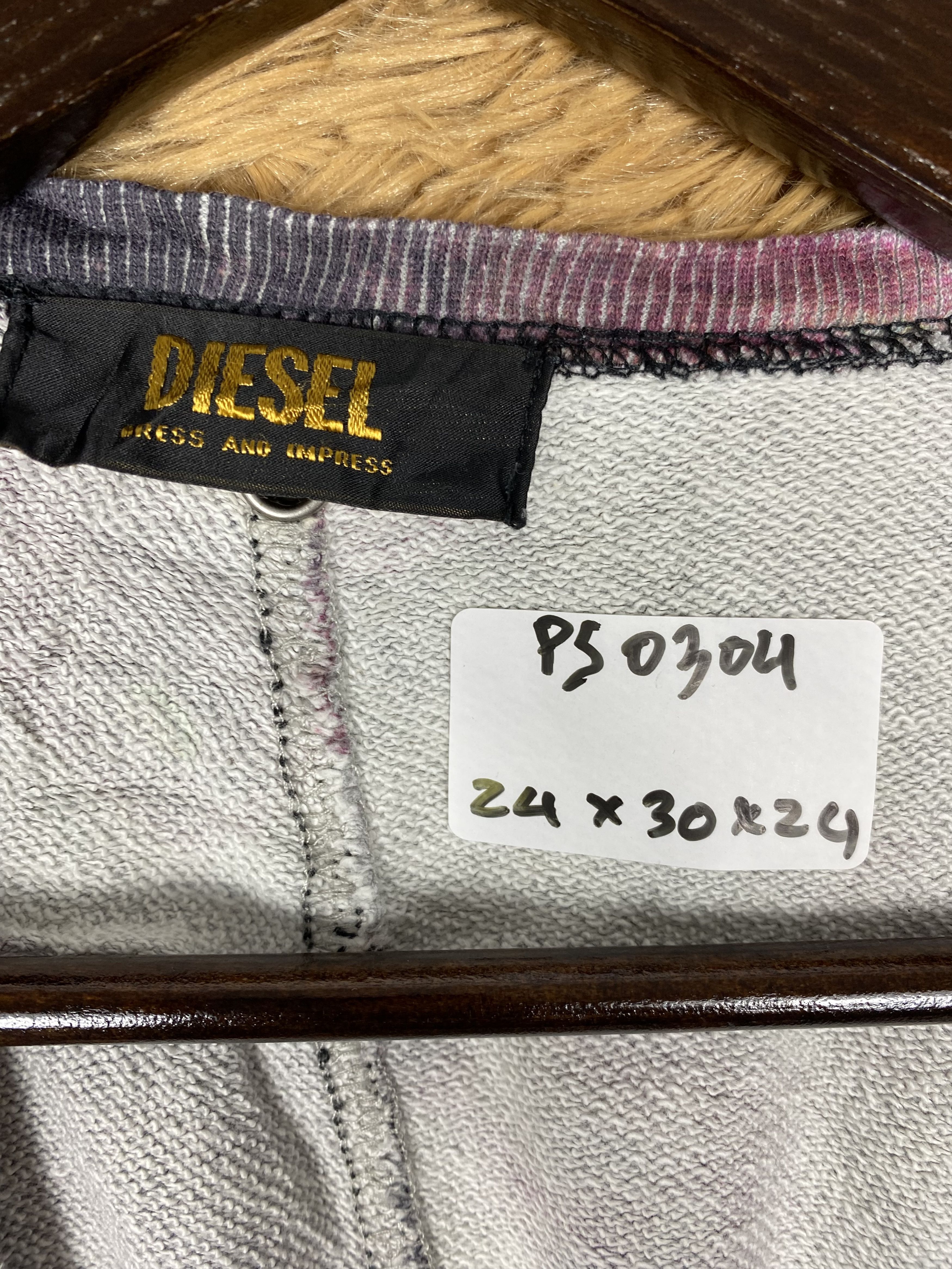 Diesel Vintage Diesel Nice Design Sweatshirts PS0304 Size US M / EU 48-50 / 2 - 13 Thumbnail