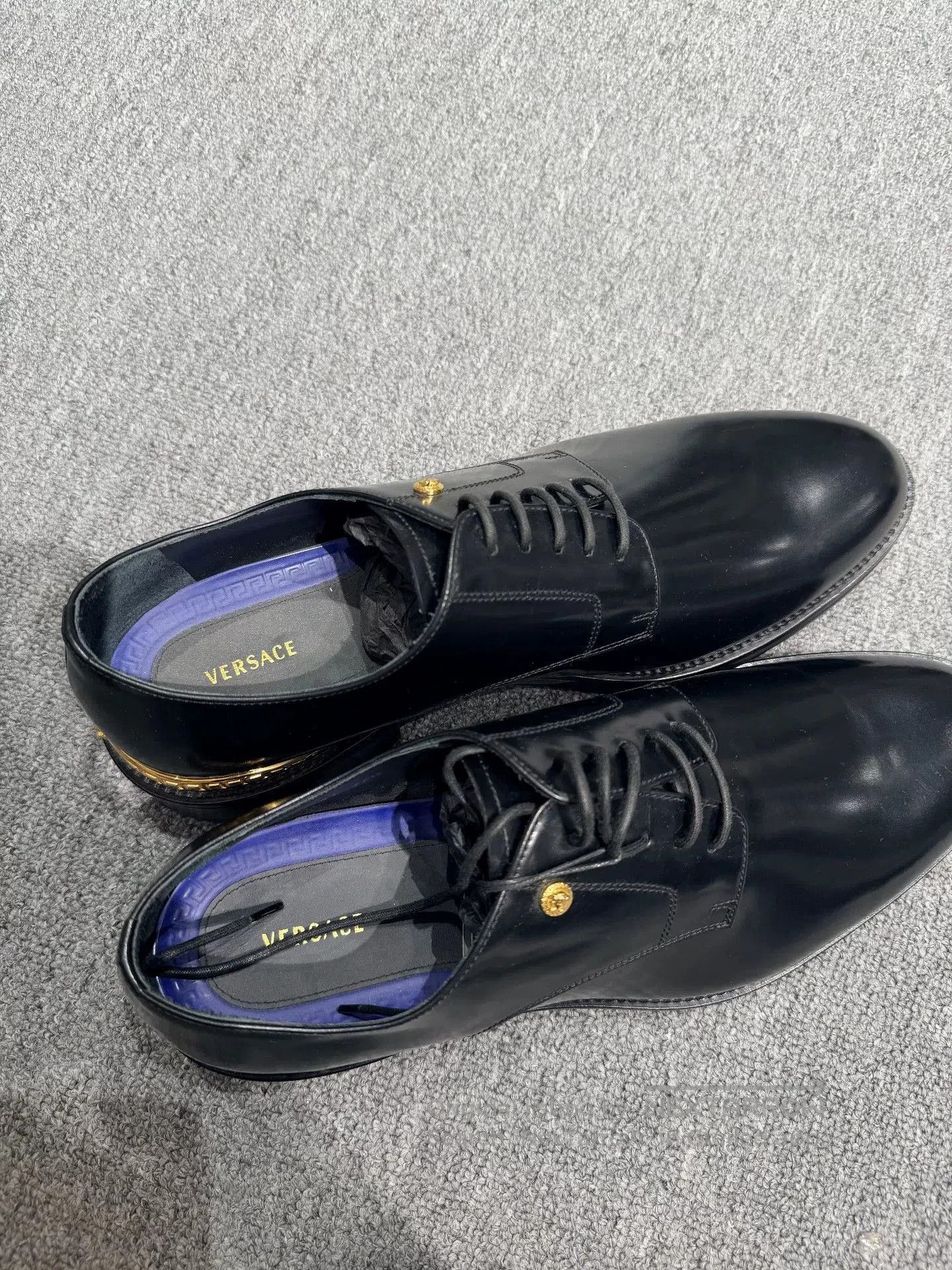 Versace Business Leather Display Shoes.