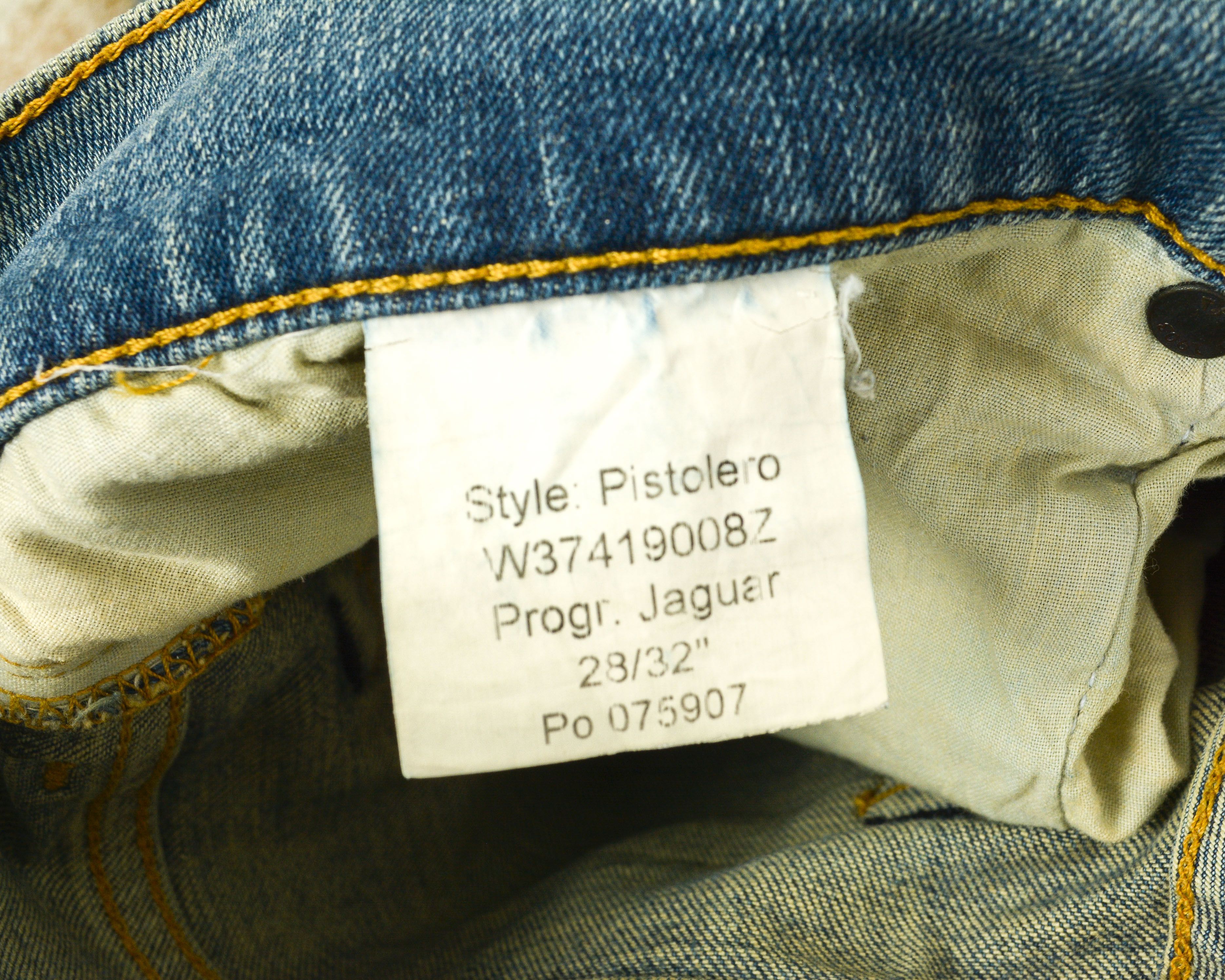 Tiger of Sweden Pistolero men W28 L32 Jeans Slim Fit Pants Trousers Zip Size US 28 / EU 44 - 4 Thumbnail