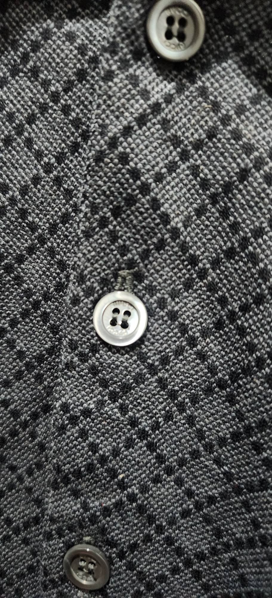 Gucci Gucci Monogram Diamond Patter Collar Polo T-Shirt Size US M / EU 48-50 / 2 - 8 Thumbnail