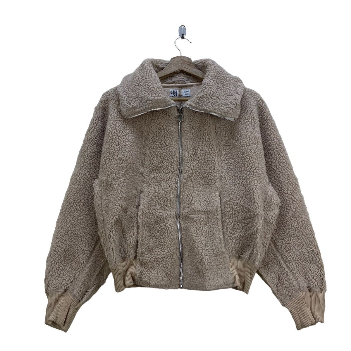 Japanese Brand Uniqlo Sherpa Hooded Jacket Size M / US 6-8 / IT 42-44 - 1 Thumbnail