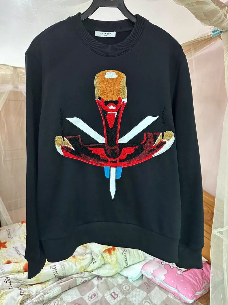 Givenchy Givenchy Embroidered Long Sleeve Sweatshirt - dmc Size US XS / EU 42 / 0 - 1 Thumbnail