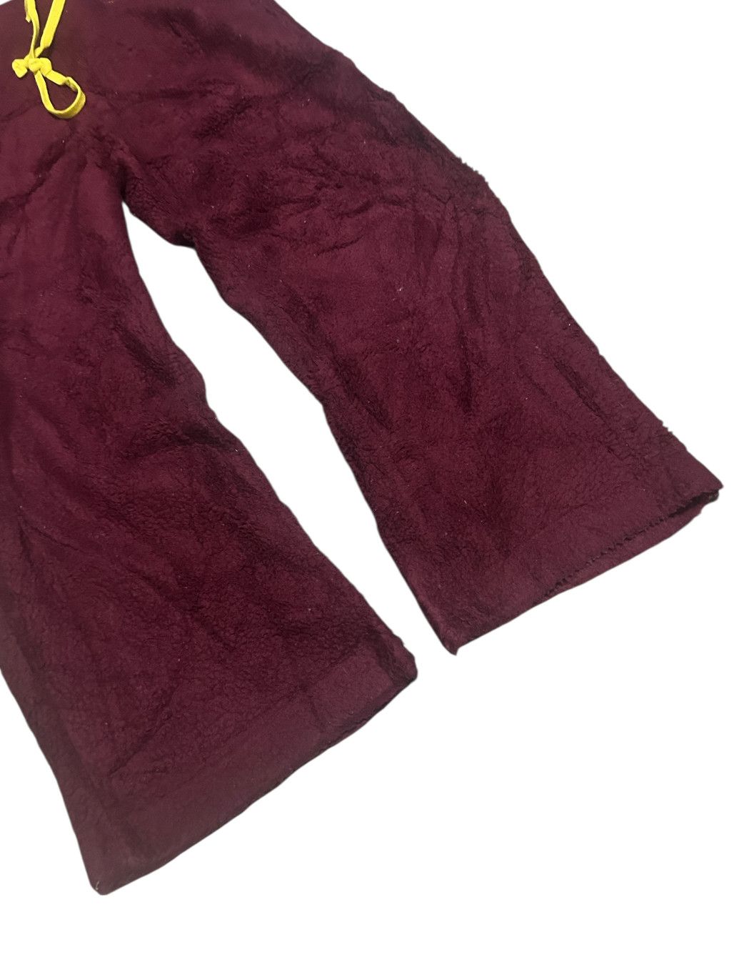 JW Anderson × Uniqlo JW Anderson burgundy fleece balloon/baggy pant Size US 34 / EU 50 - 4 Thumbnail