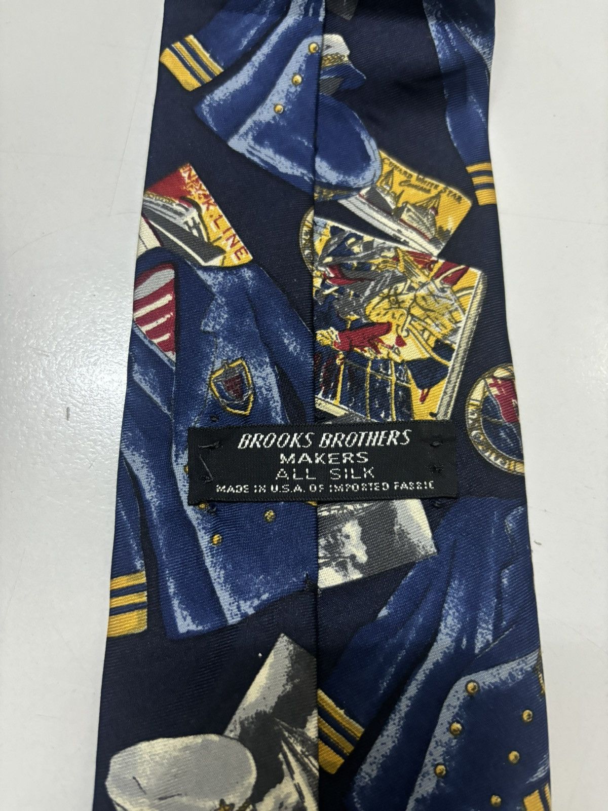 Brooks Brothers Vintage art design necktie brooks brothers Size ONE SIZE - 4 Thumbnail