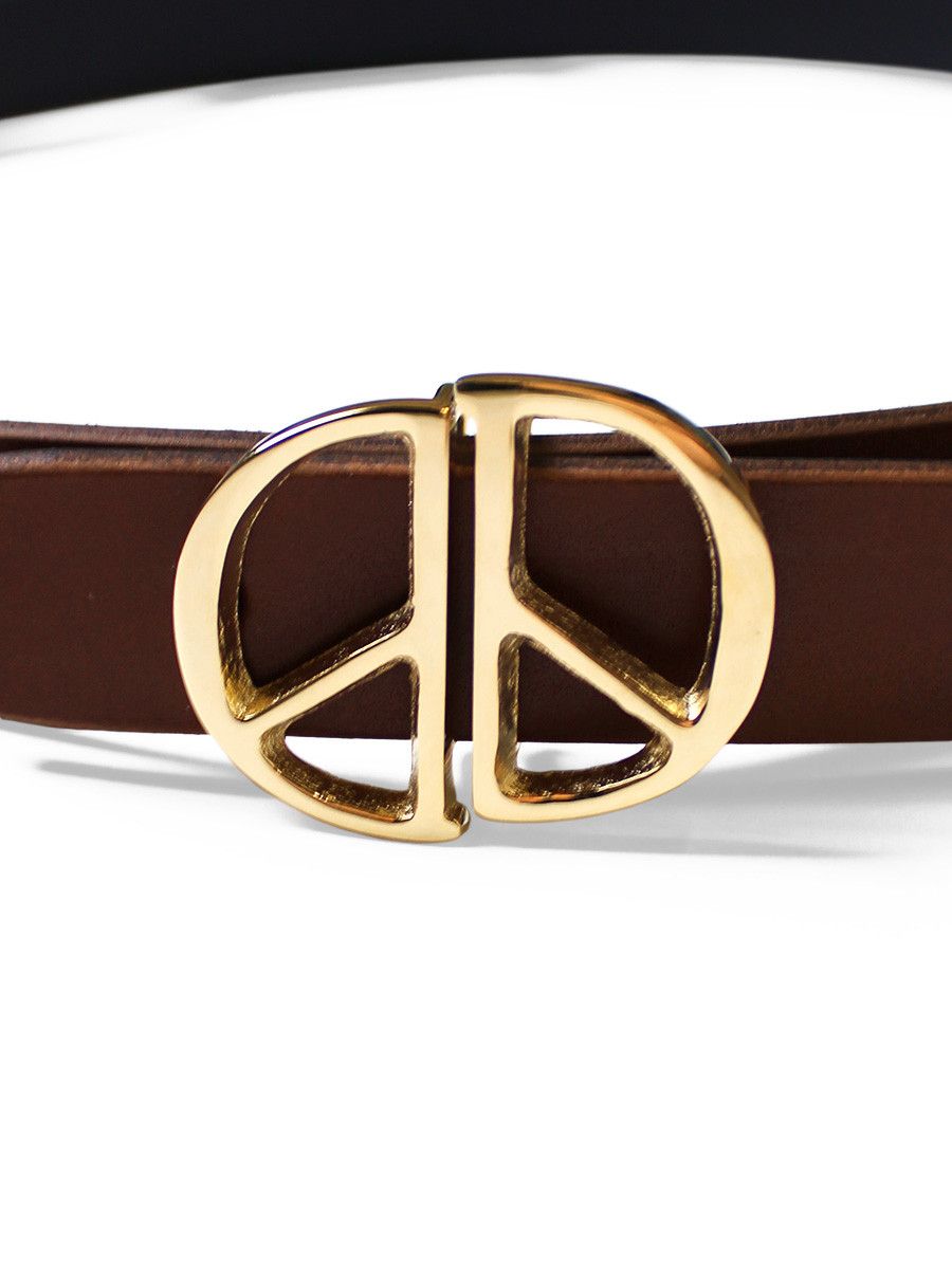 Kapital Kapital Leather Double Buckle Belt Size ONE SIZE - 2 Thumbnail