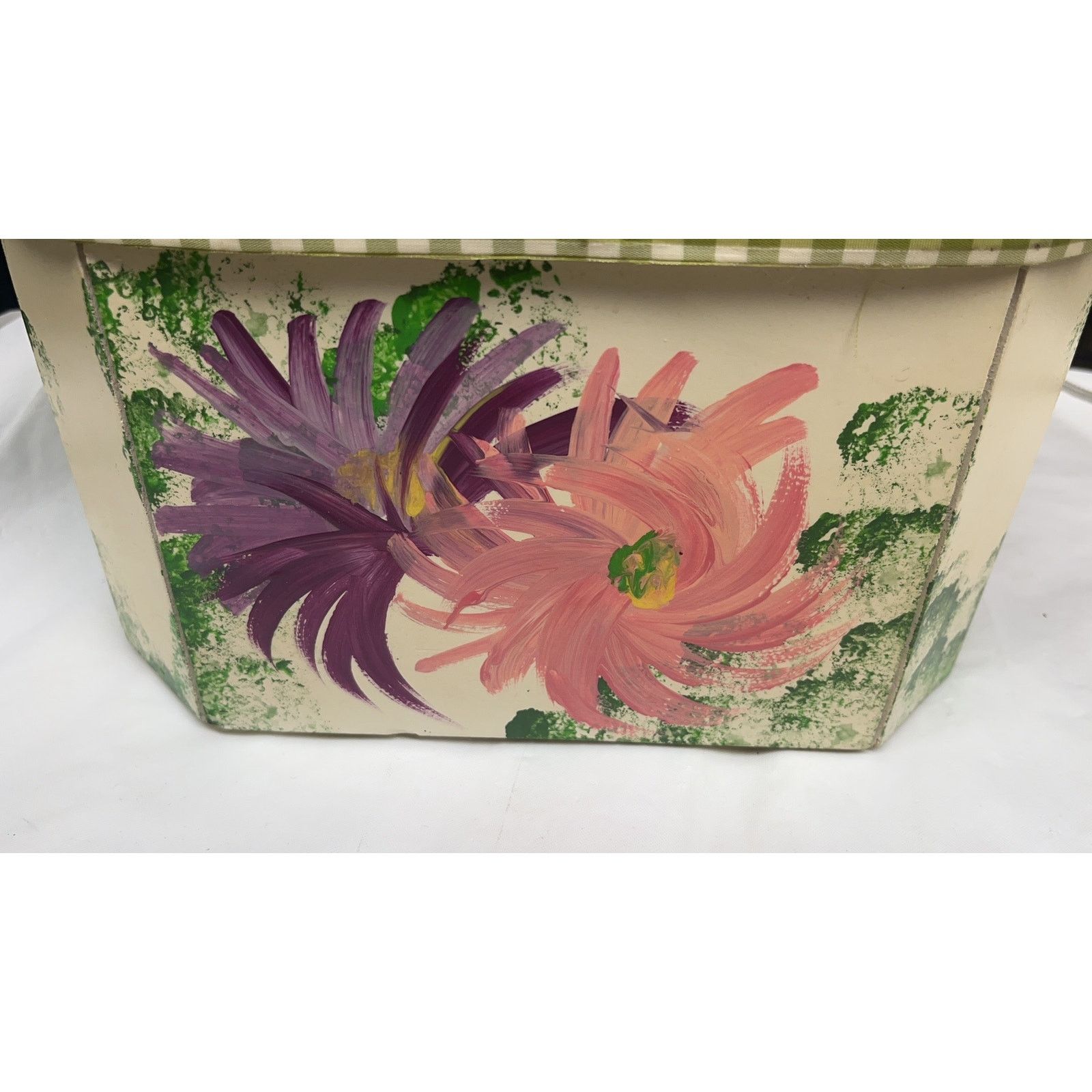 Other Vintage Vicki Jean wood purse Box Hand Painted Flowers Signe Size ONE SIZE - 16 Thumbnail
