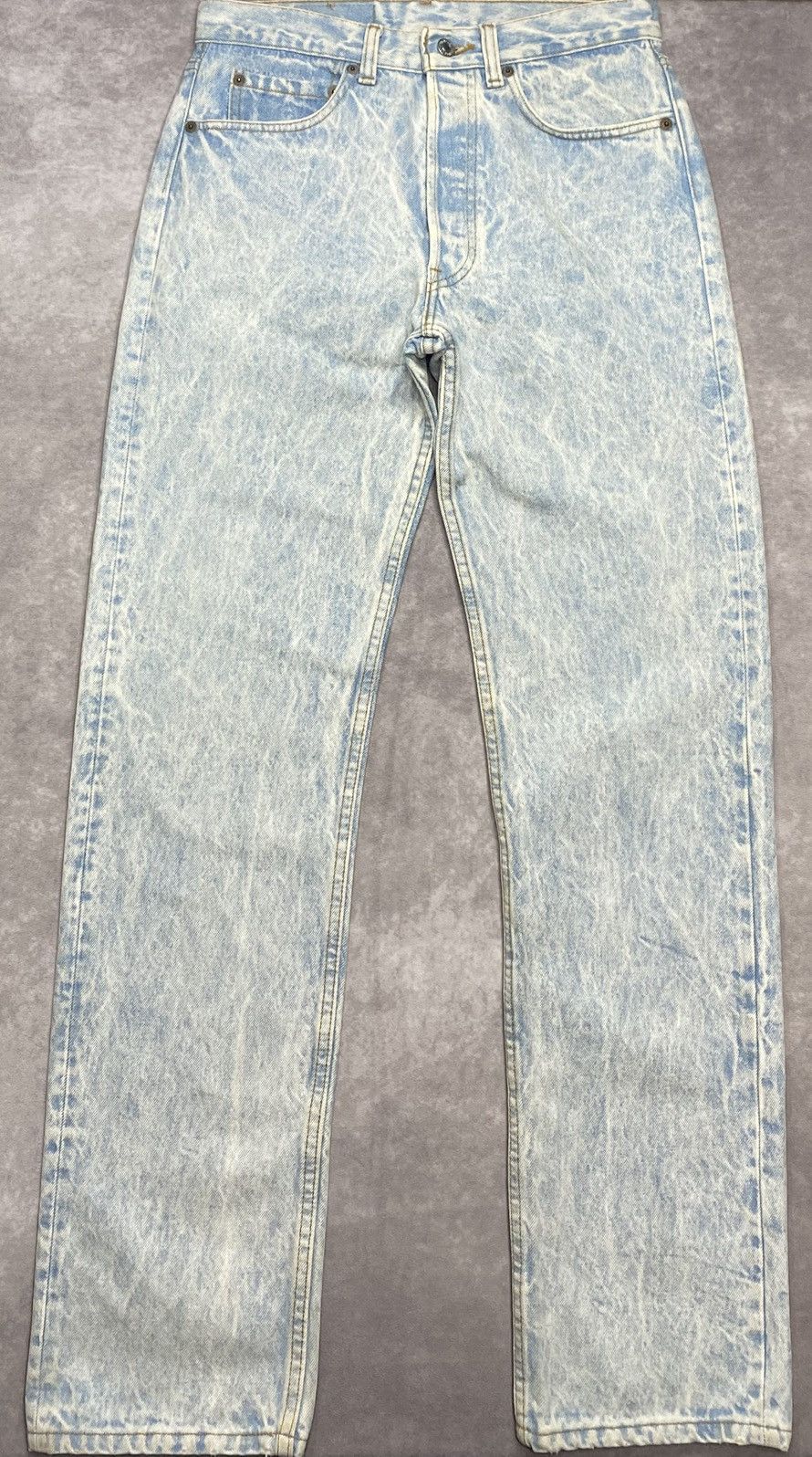 Levi's 80’s Vintage Levi Strauss Light Faded Blue Jeans Size US 31 - 1 Thumbnail