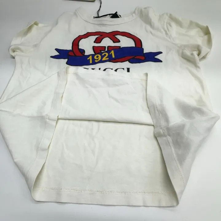 Gucci Gucci SS23 1921 Logo Print T-Shirt-2507 Size S / US 4 / IT 40 - 3 Thumbnail