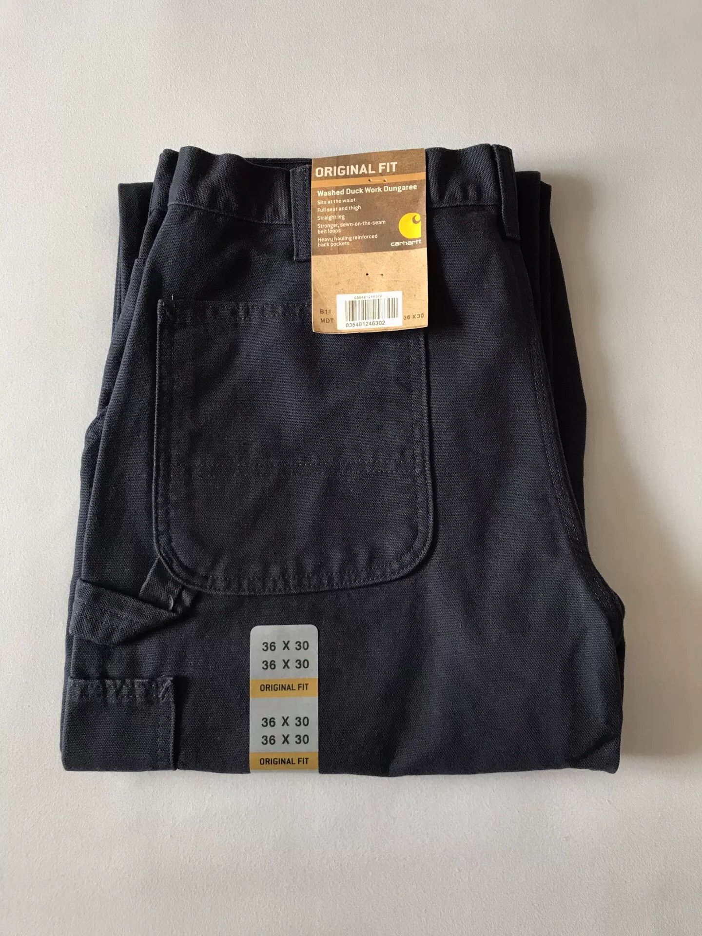Carhartt Carhartt B11 MDT Washed Canvas Work Pants Size US 36 / EU 52 - 1 Thumbnail