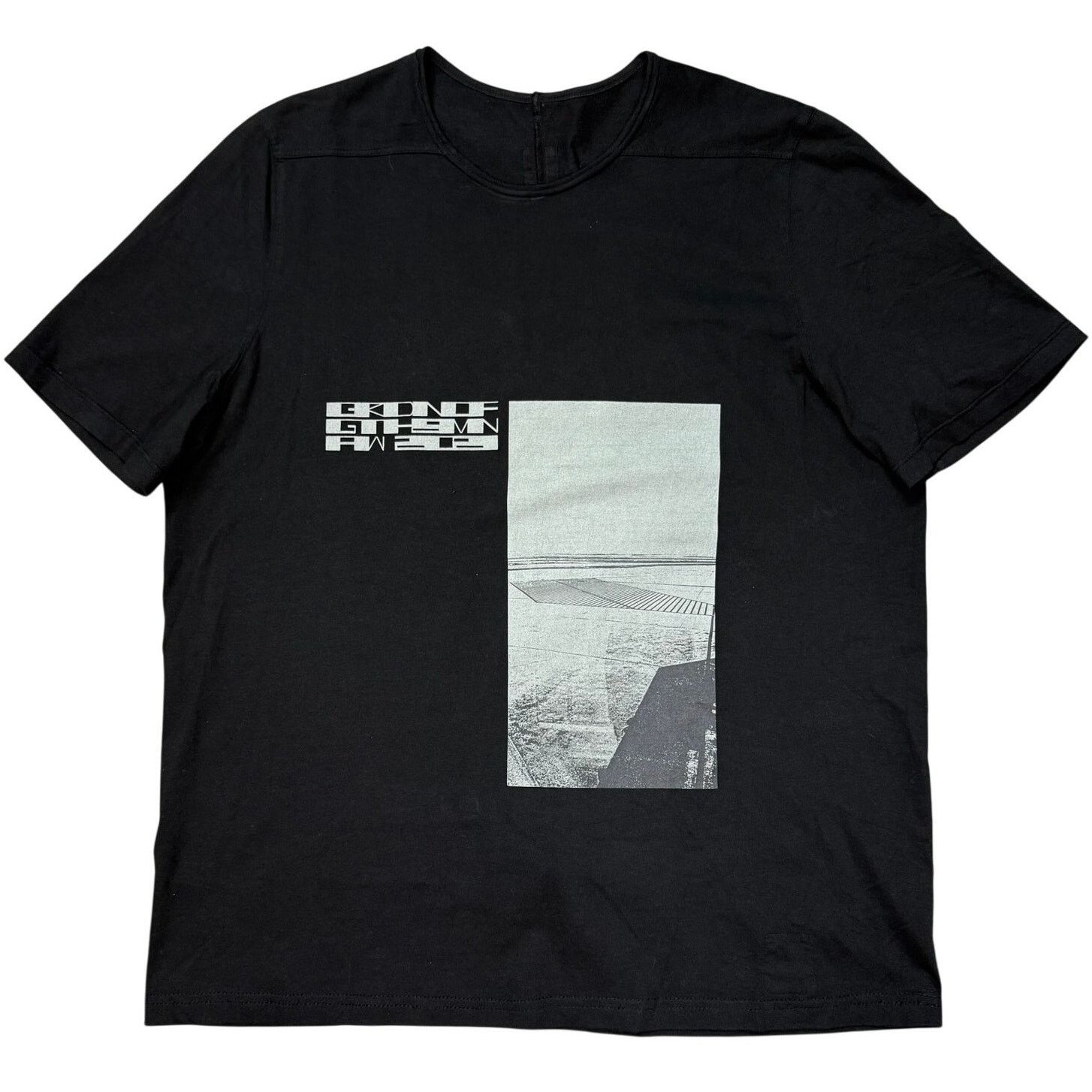 Rick Owens Drkshdw Rick Owens DRKSHDW Garden Picture Print Level Tee XL Size US XL / EU 56 / 4 - 1 Thumbnail
