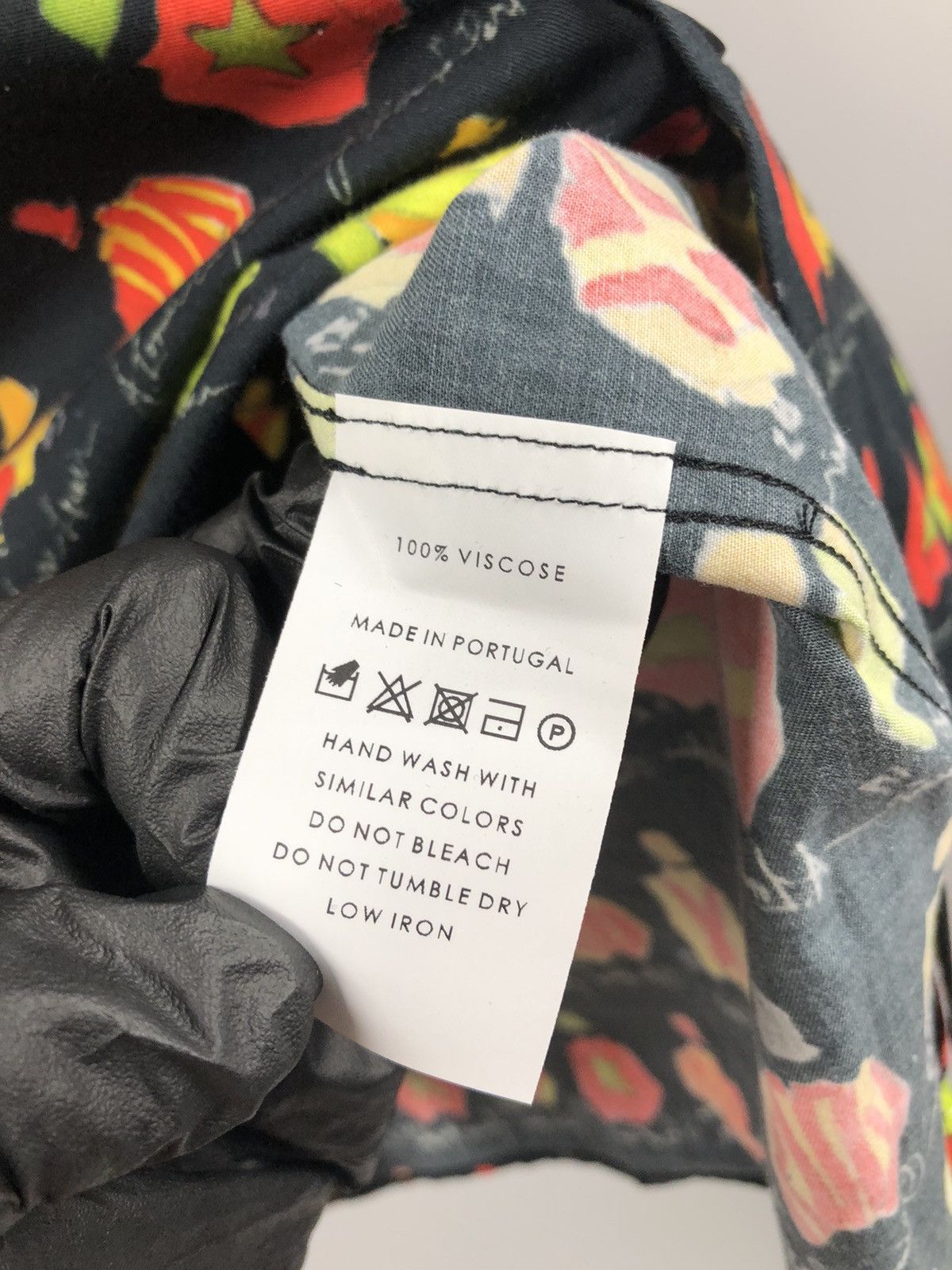 DENIM TEARS Denim Tears FW24 Watercolor Jockey Black Button Up Shirt M Size US M / EU 48-50 / 2 - 3 Thumbnail