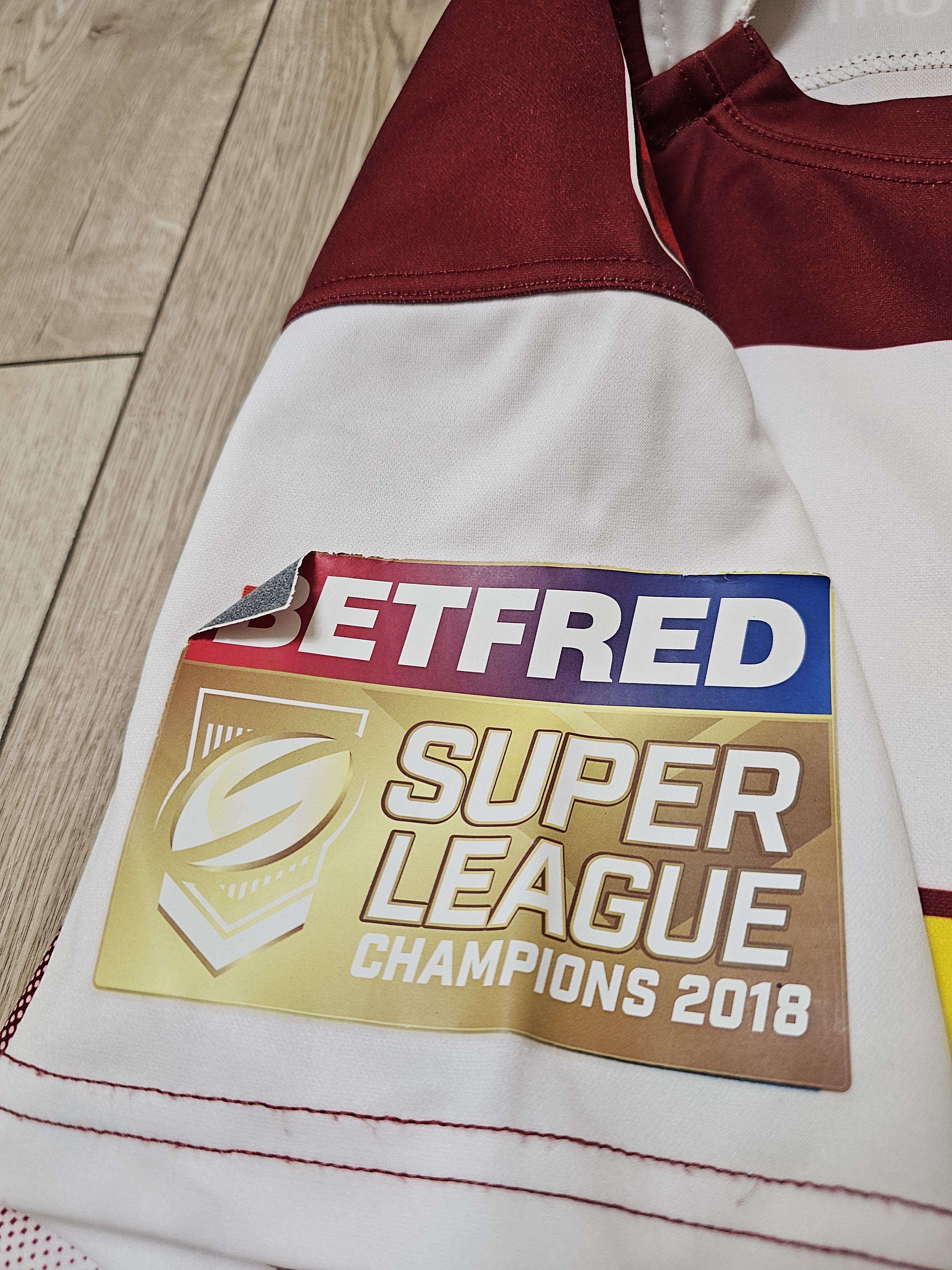 Other WIGAN WARRIORS 2016 2018 JERSEY ENGLAND RUGBY JERSEY RUGBY Size US M / EU 48-50 / 2 - 5 Thumbnail