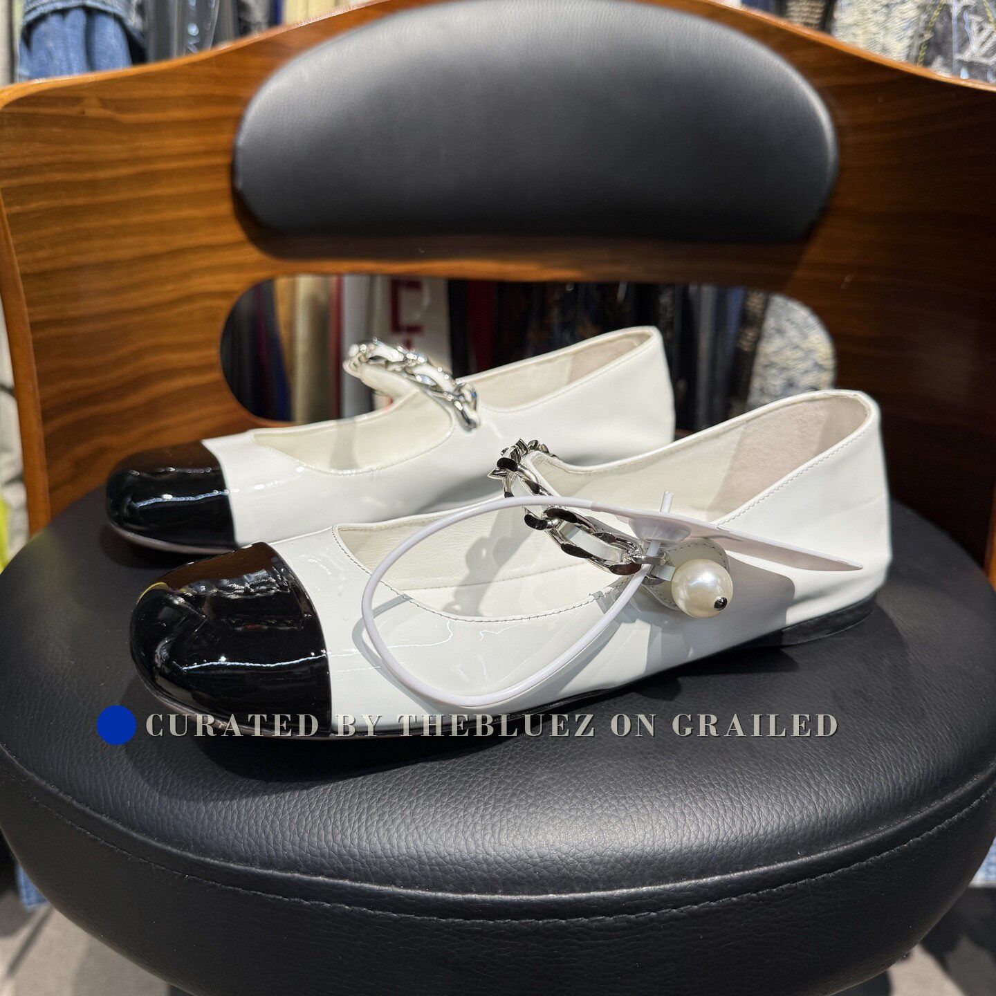 Miu Miu Miu Miu Mary Jane Flat Shoes Size US 6 / IT 36 - 1 Thumbnail