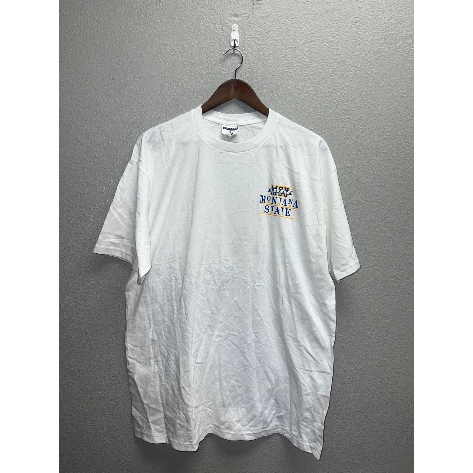 Jerzees Vintage MSU Shirt Montana State University Test Print Bear L Size US L / EU 52-54 / 3 - 1 Thumbnail