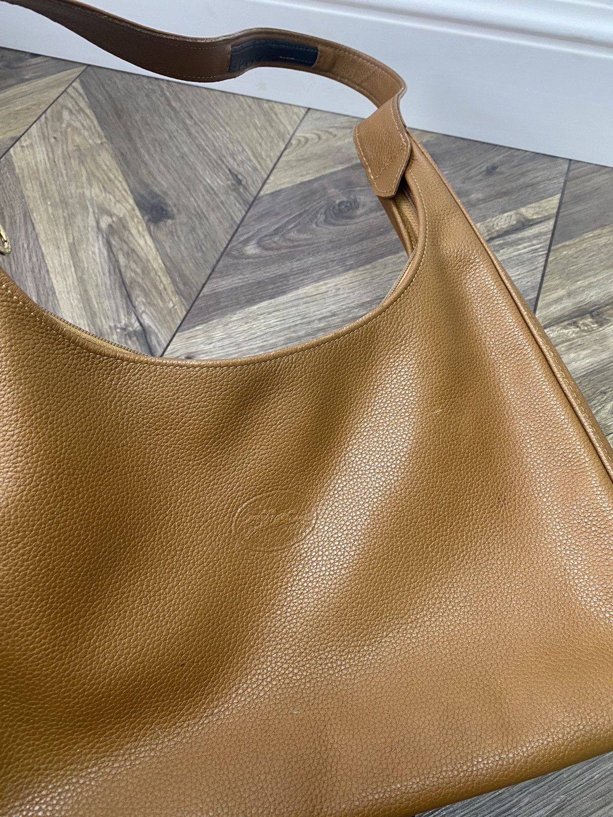 Longchamp × Vintage Vintage Longchamp Leather Women’s Streetwear Bag Size ONE SIZE - 2 Thumbnail