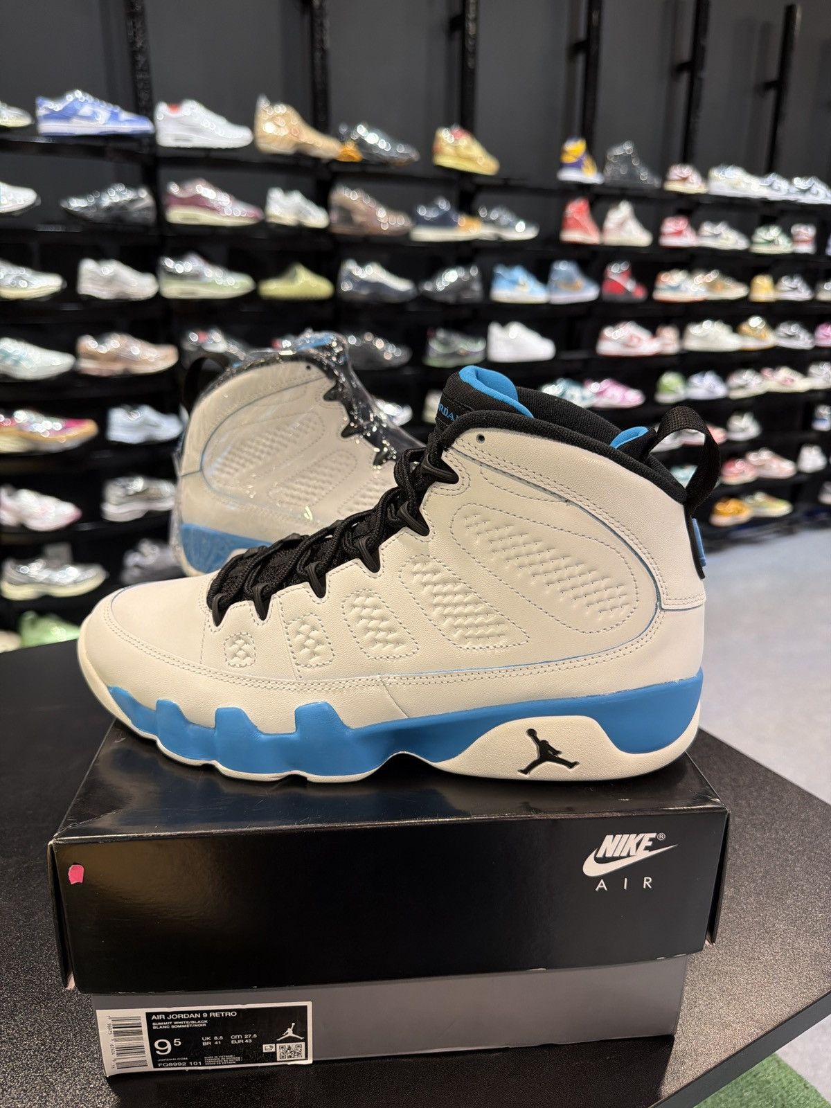 Jordan Brand Jordan 9 Powder Blue Size-9.5 Brand New Quick Ship Size US 9.5 / EU 42-43 - 1 Thumbnail