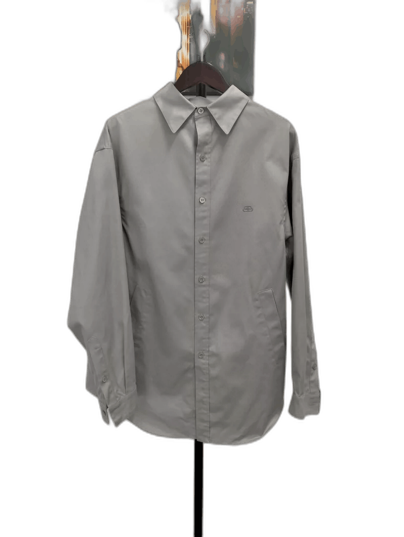 Balenciaga Balenciaga Gray Shirt Jacket Size 38 Size US M / EU 48-50 / 2 - 1 Thumbnail