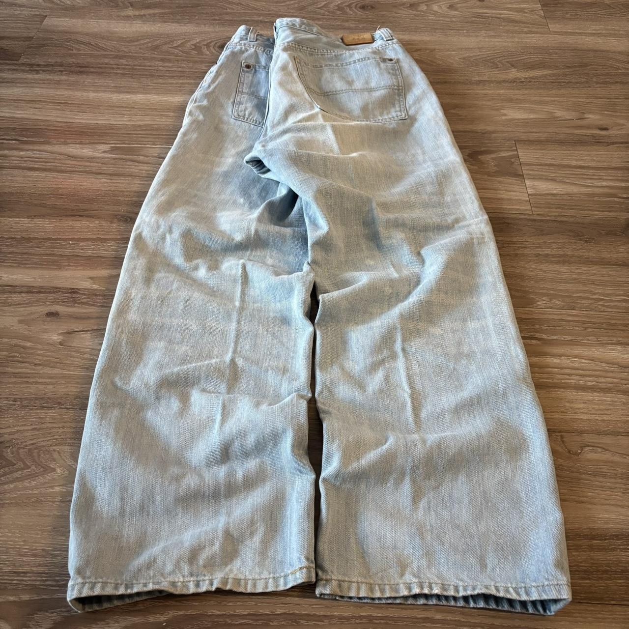 Tommy Hilfiger Crazy Vintage Y2K/2000s Baggy Light Wash Tommy Hilfiger Skater Denim Jeans! 38x30 Size US 38 / EU 54 - 4 Thumbnail