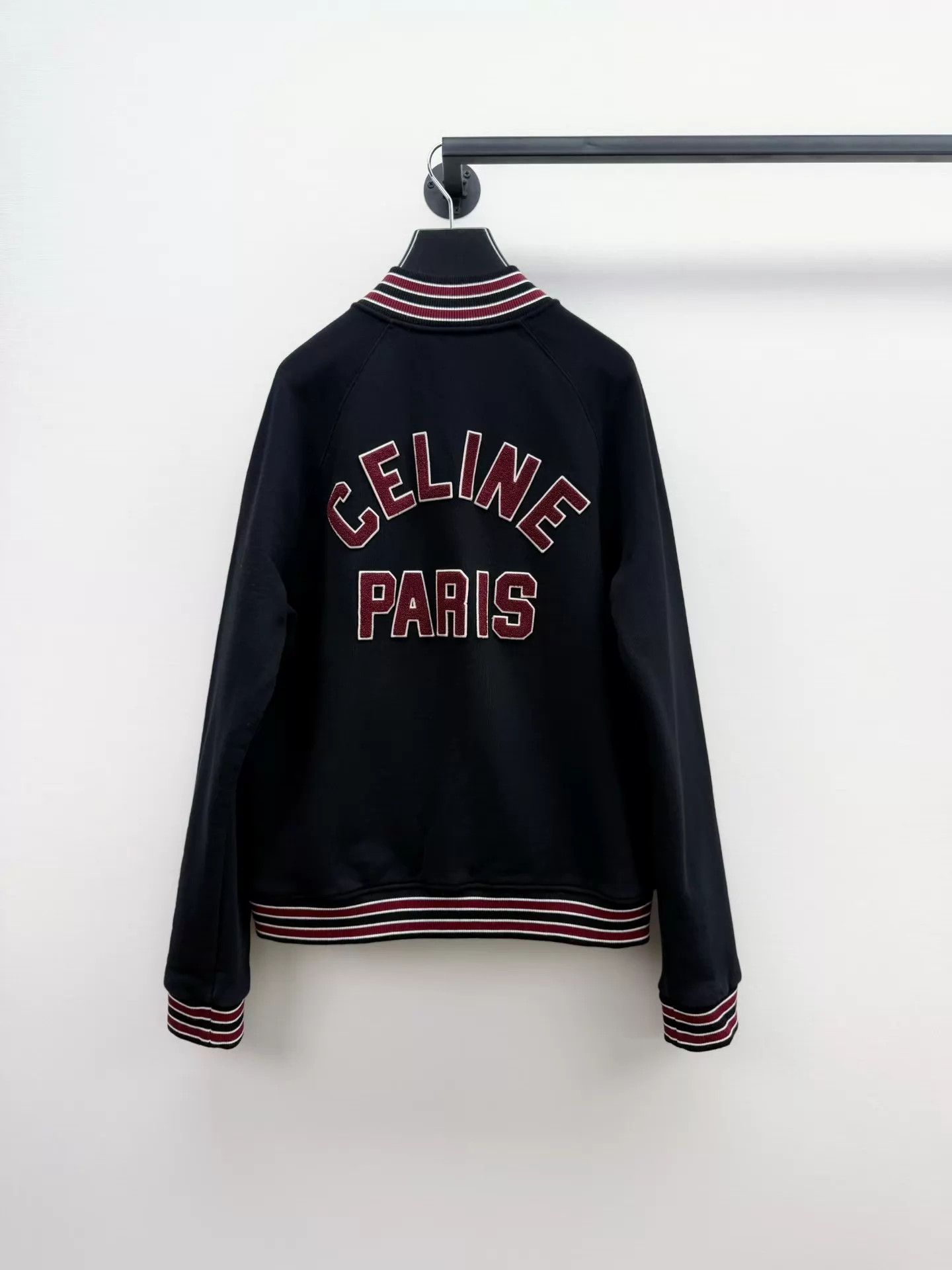 Celine Celine Men's Authentic Baseball Jacket L Worn Once 114/60 Size US L / EU 52-54 / 3 - 3 Thumbnail