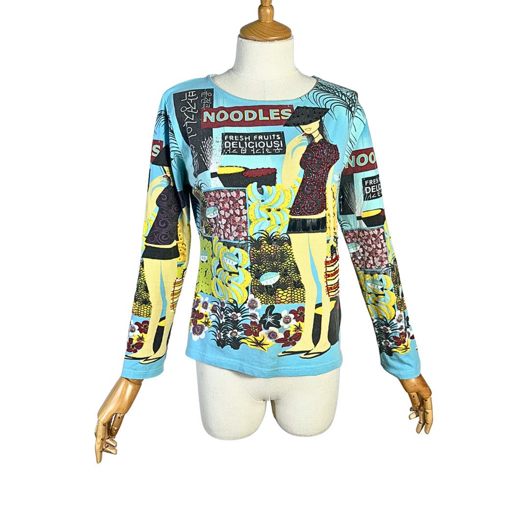 Custo Barcelona Custo Barcelona Y2K Noodles top Size M / US 6-8 / IT 42-44 - 1 Thumbnail