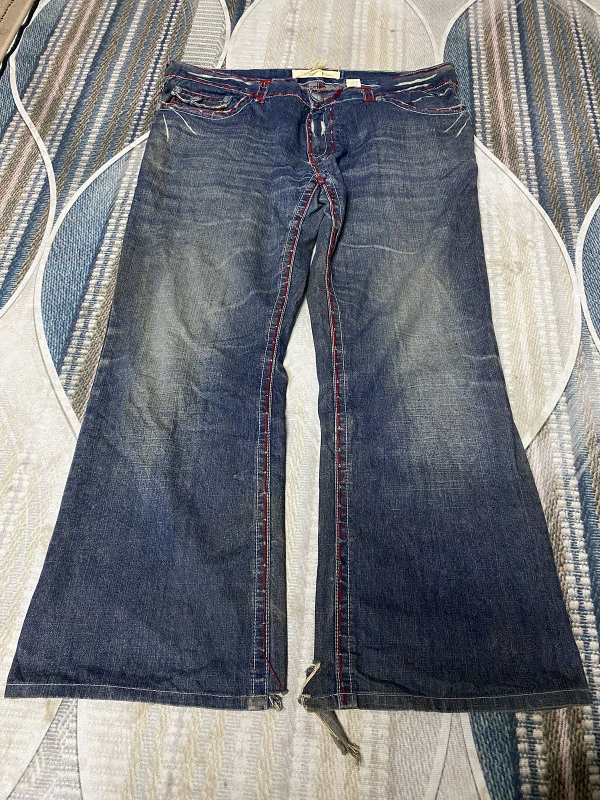 Laguna Beach jean boots cut men’s size 32x29 sale USA made vintage