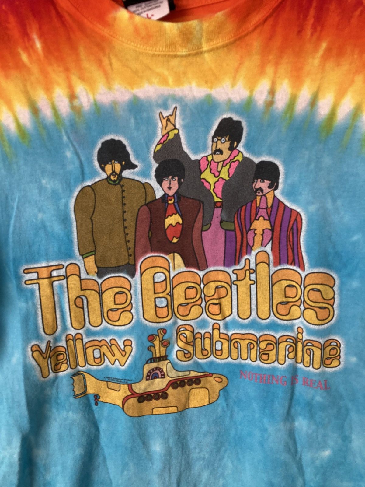Liquid Blue The Beatles Yellow submarine Size US L / EU 52-54 / 3 - 2 Thumbnail