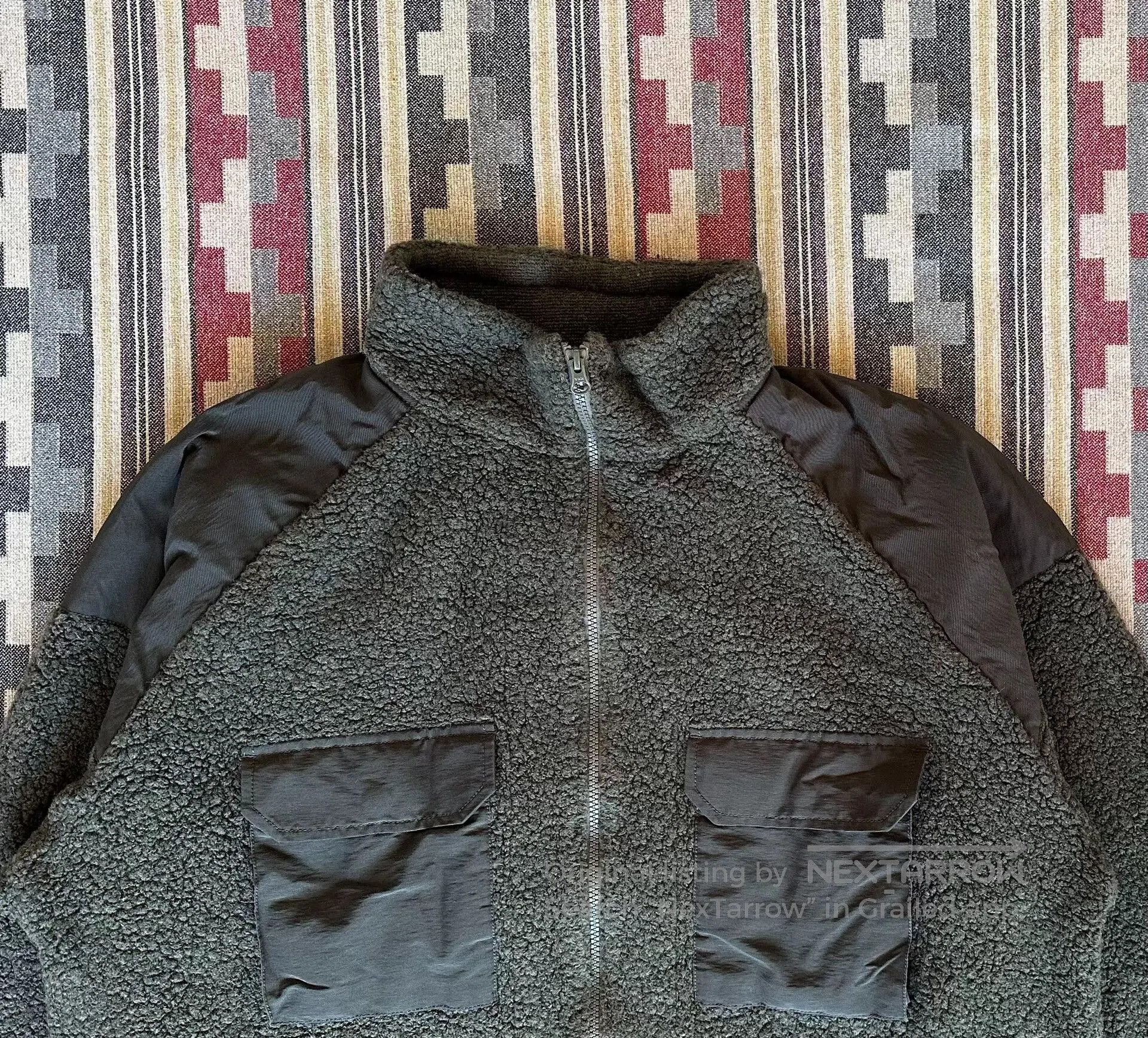 Nanamica vintage wool fleece jacket by nanamica. Size US XL / EU 56 / 4 - 3 Thumbnail