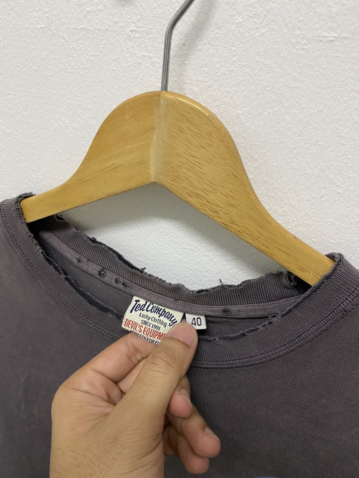 Japanese Brand Vintage Distressed Ted Company Tedman Tee Size US M / EU 48-50 / 2 - 7 Thumbnail