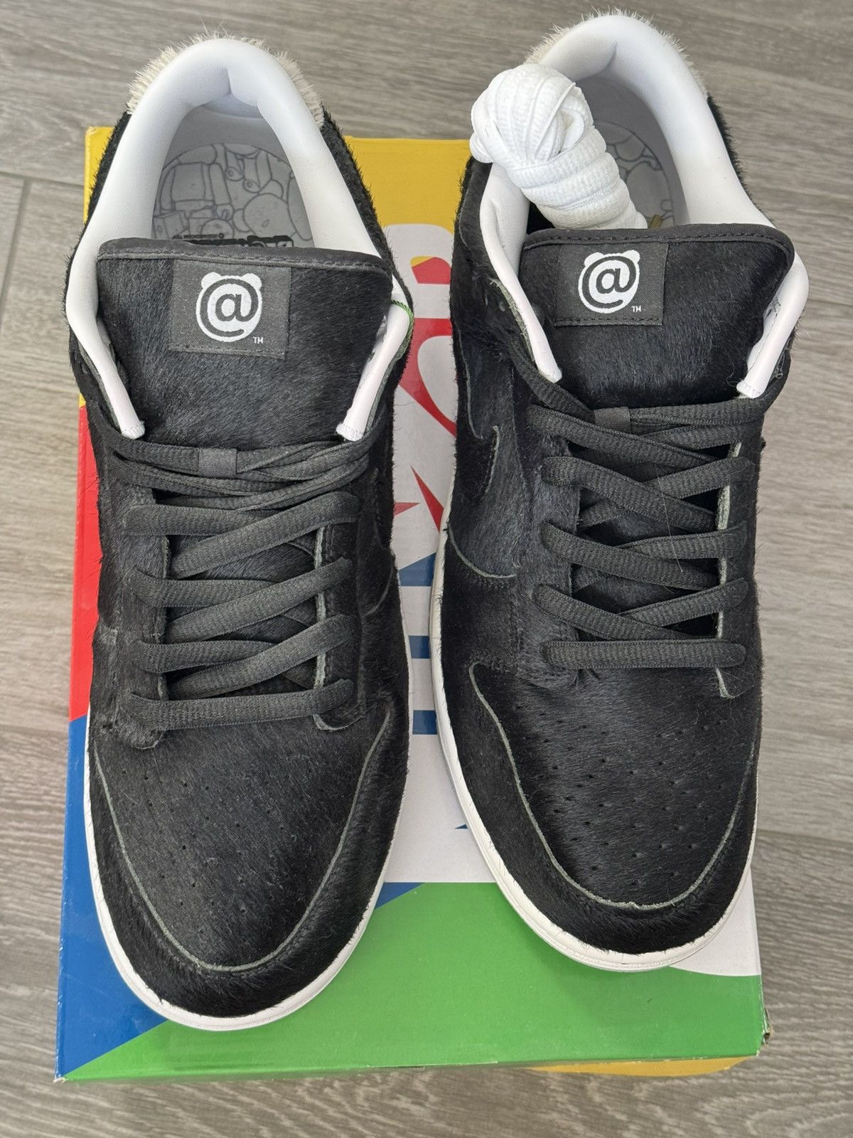 Nike Nike SB Dunk Low Medicom Toy BE@ARBRICK Size US 11.5 / EU 44-45 - 5 Thumbnail