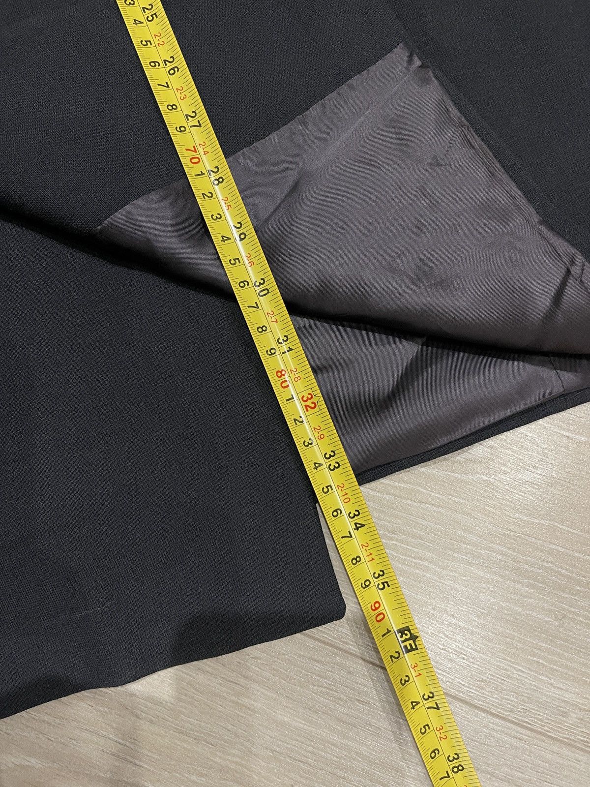 Marks & Spencer Vintage blazer double-breasted classic jacket/ sport coat 46 Size 46L - 11 Thumbnail
