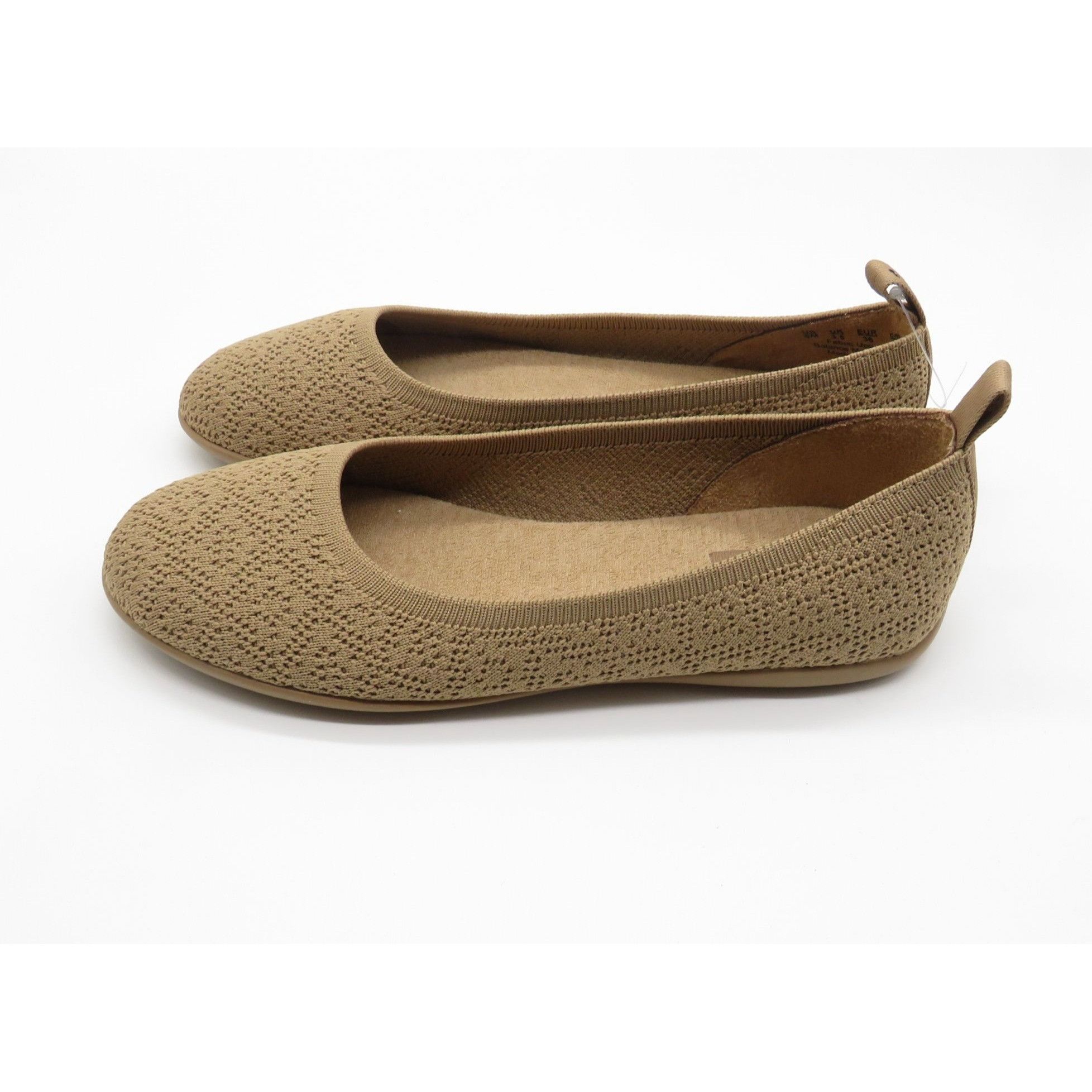 Other Zodiac Caitlin Women's Tan Knit Ballet Flats Size 6 NEW Size US 6 / IT 36 - 5 Thumbnail