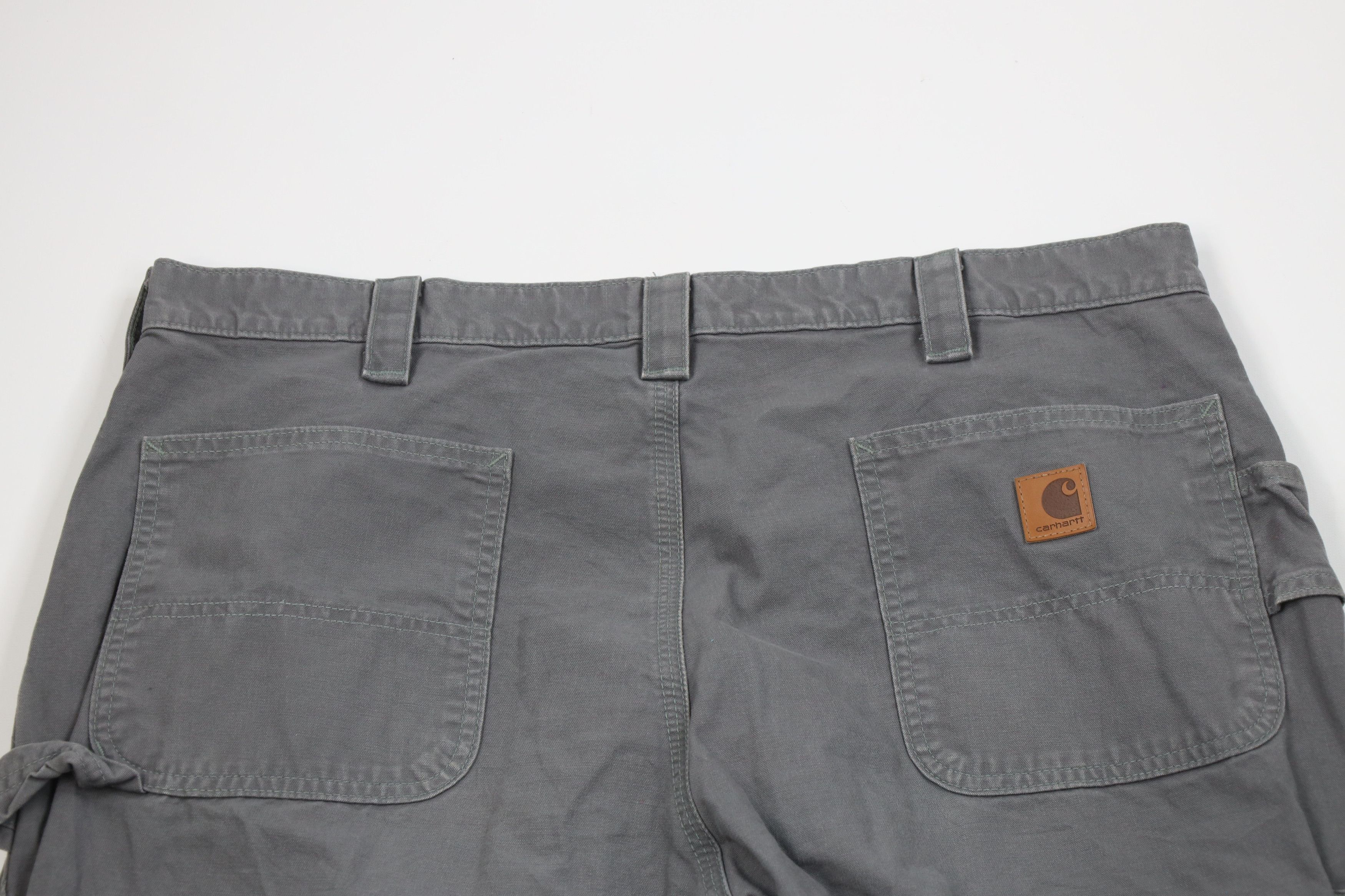 Carhartt Vintage Y2K Carhartt Spell Canvas Wide Leg Dungaree Pants Size US 40 / EU 56 - 10 Thumbnail