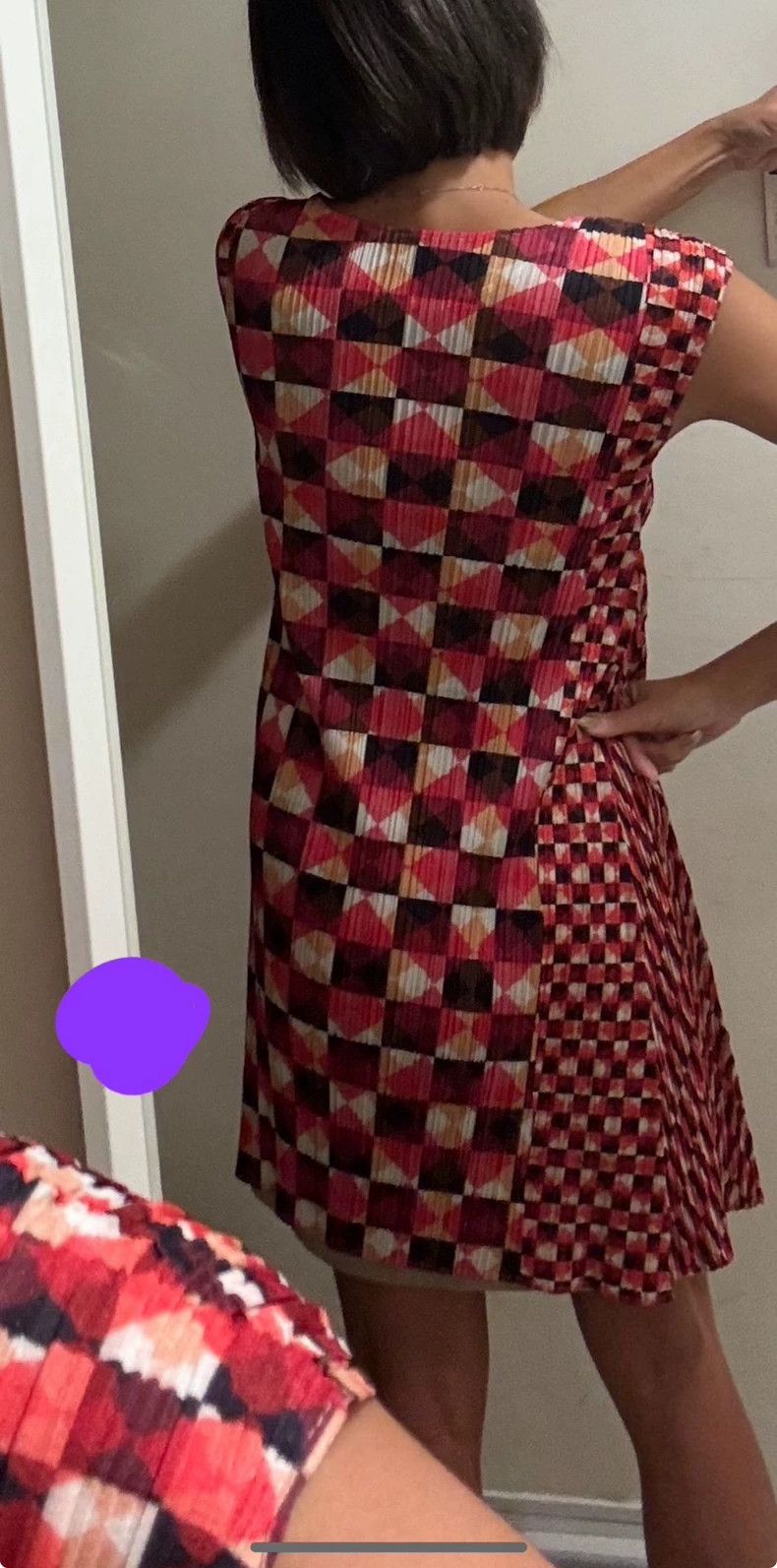 Issey Miyake Issey Miyake size:3 Mosaic dress Size S / US 4 / IT 40 - 8 Thumbnail
