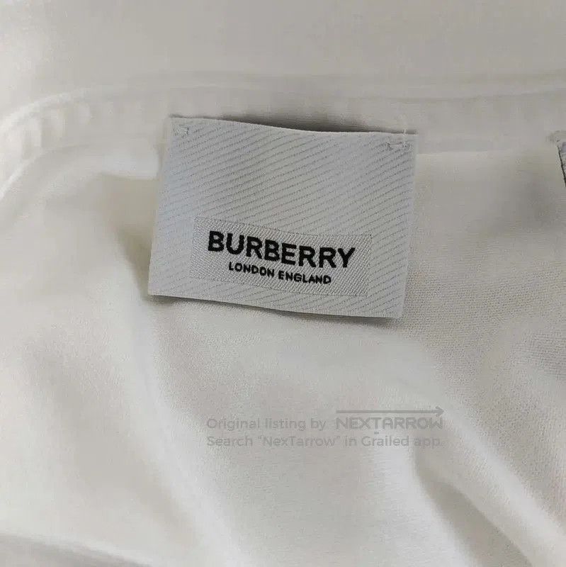 Burberry Burberry White Cotton Women’s T-Shirt. Size M / US 6-8 / IT 42-44 - 3 Thumbnail