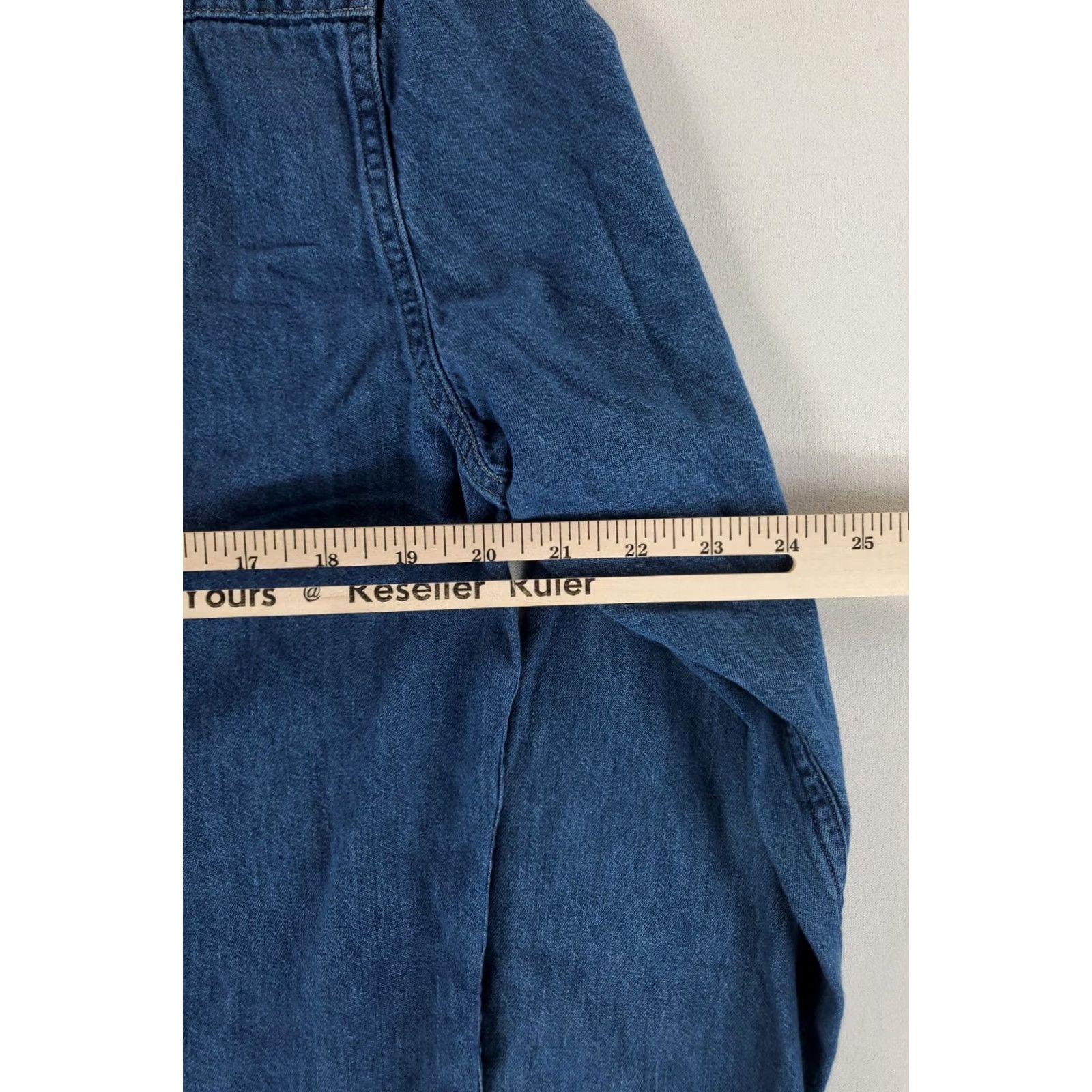 Levi's Levi's Shirt Western Pearl Snap Long Sleeve Standard Blue Mens M Size US M / EU 48-50 / 2 - 4 Thumbnail