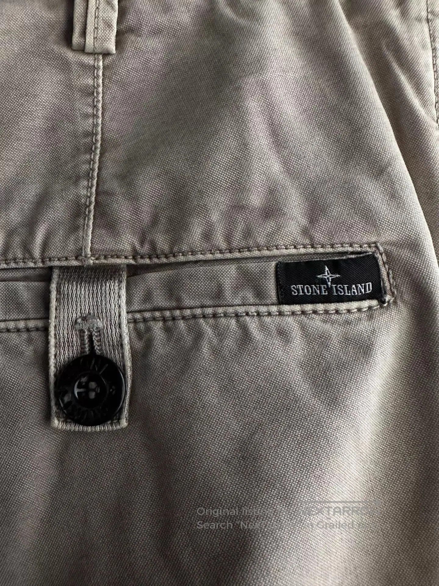 Stone Island Gray Cargo Pants Size 30. Size US 30 / EU 46 - 3 Thumbnail