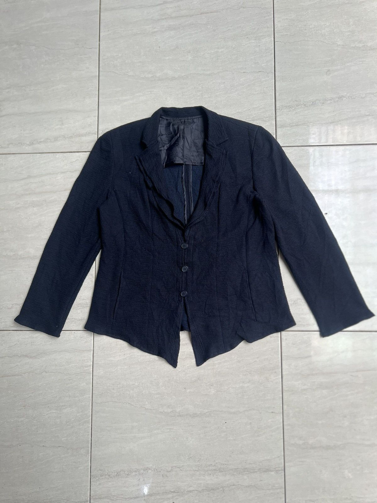 Issey Miyake Issey Miyake Navy Blazers Size 50L - 1 Thumbnail