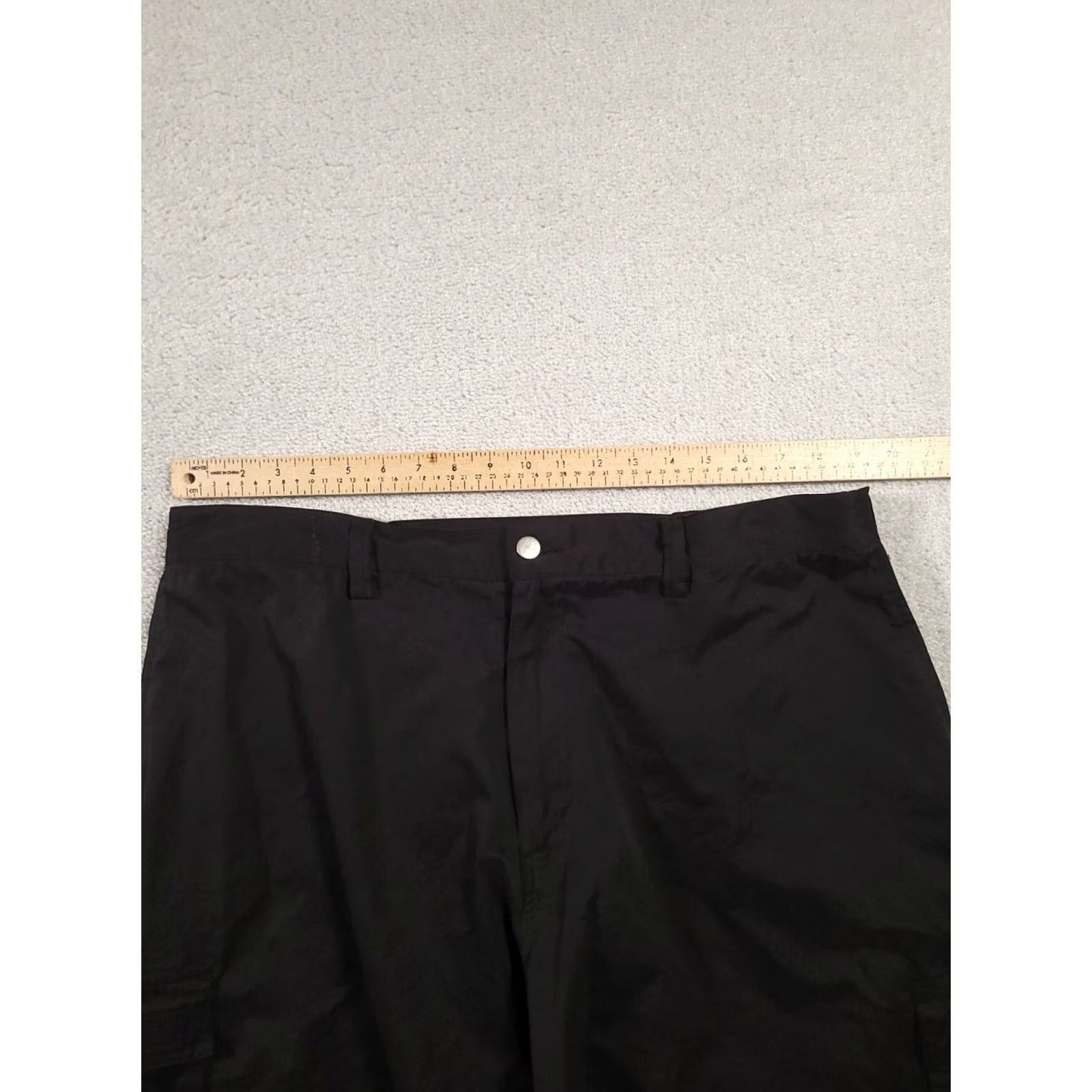 Big Dogs Big Dogs Shorts Mens 1X Cargo Pockets Black 90s Size US 36 / EU 52 - 3 Thumbnail