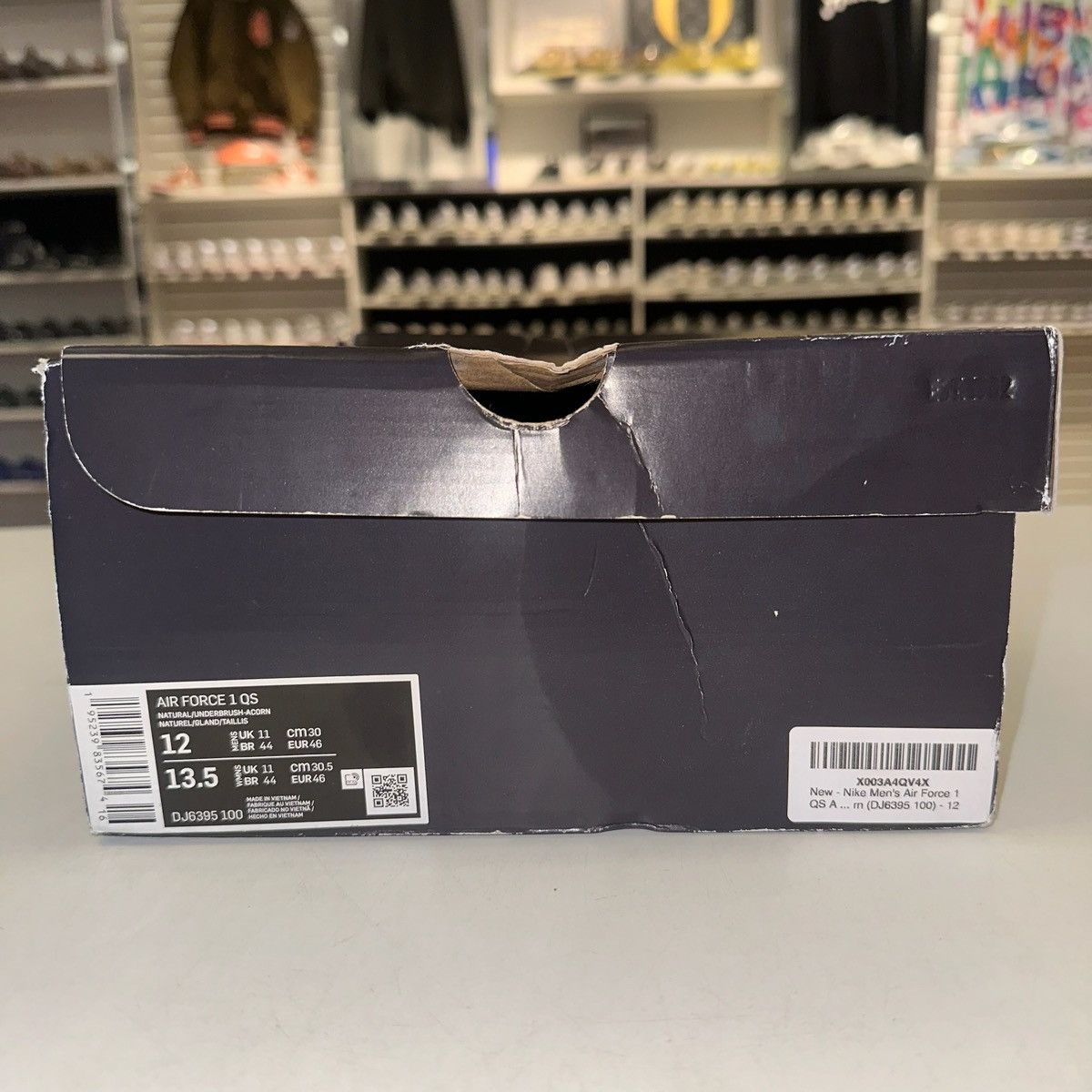 Nike Size 12 - Nike Air Force 1 Low Acorn DJ6395-100 Size US 12 / EU 45 - 7 Thumbnail