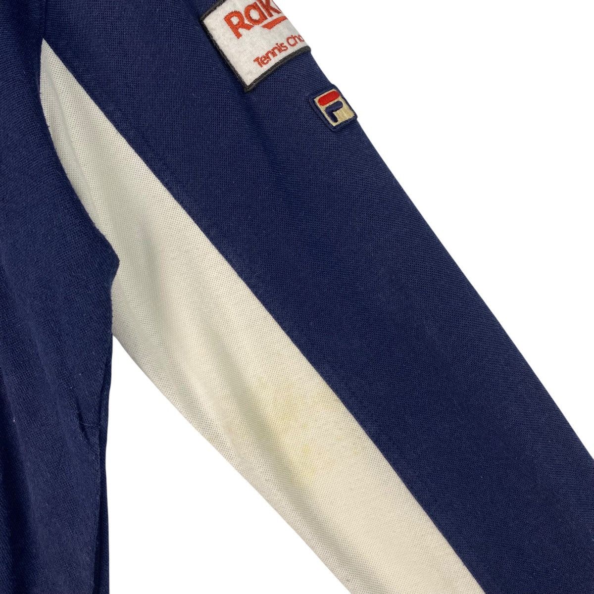 Vintage Vintage Fila Full Zip Embroidered Blue Sweatshirt Size US M / EU 48-50 / 2 - 4 Thumbnail