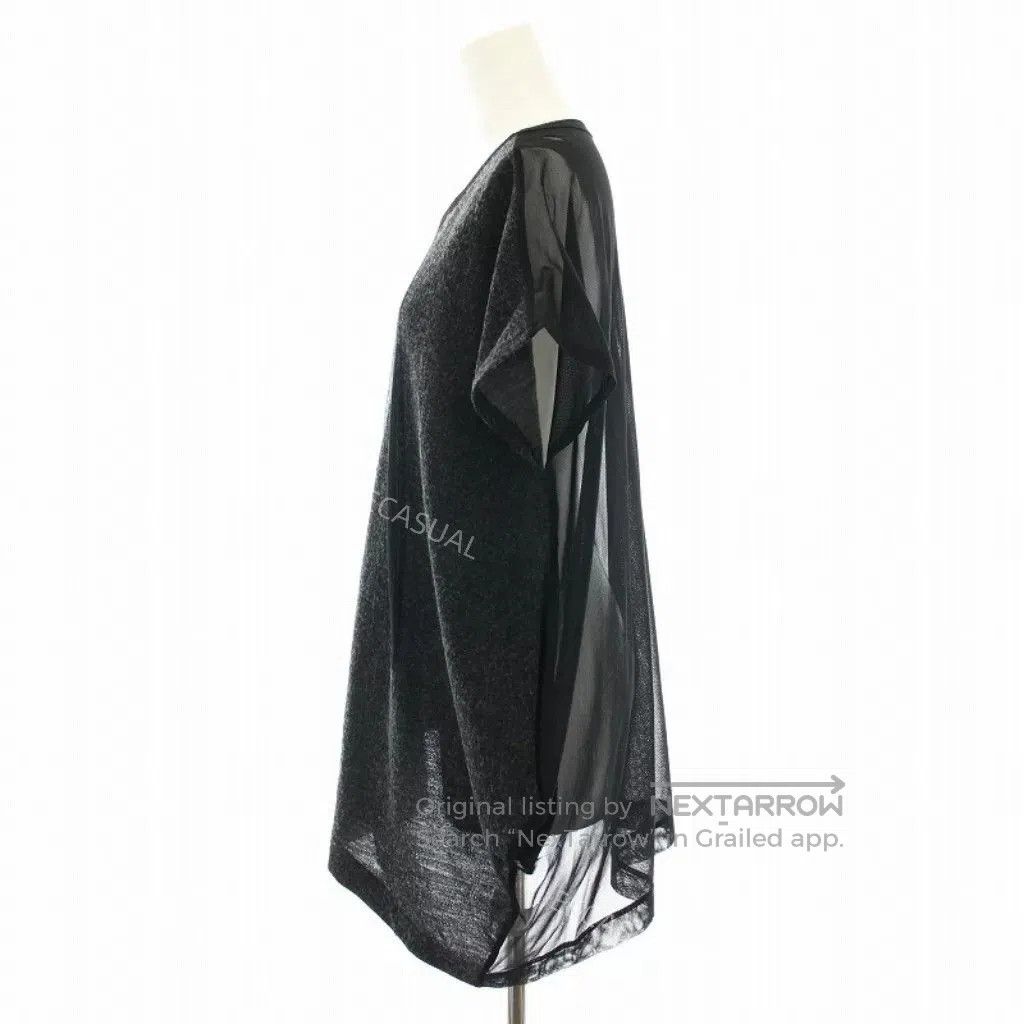 Y's Yohji Yamamoto Asymmetrical Black T. Size M / US 6-8 / IT 42-44 - 3 Thumbnail